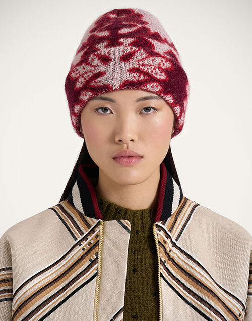 La DoubleJ Half-Light Hat Herald Cream HAT0032KNI137VA327WH03