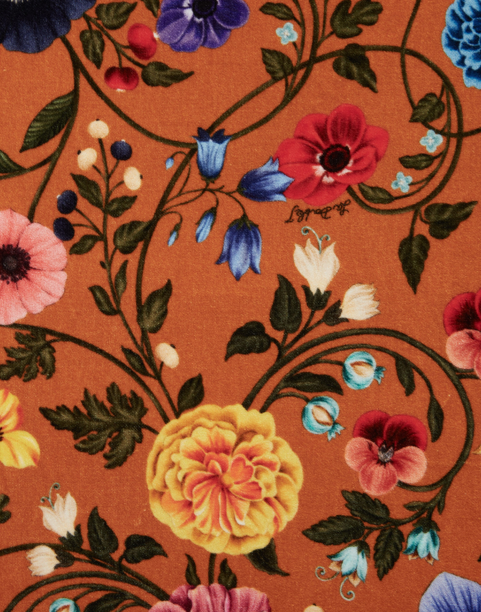 La DoubleJ Mini Swing Dress Botticelli Rust DRE0658VEL001CEL01OR04