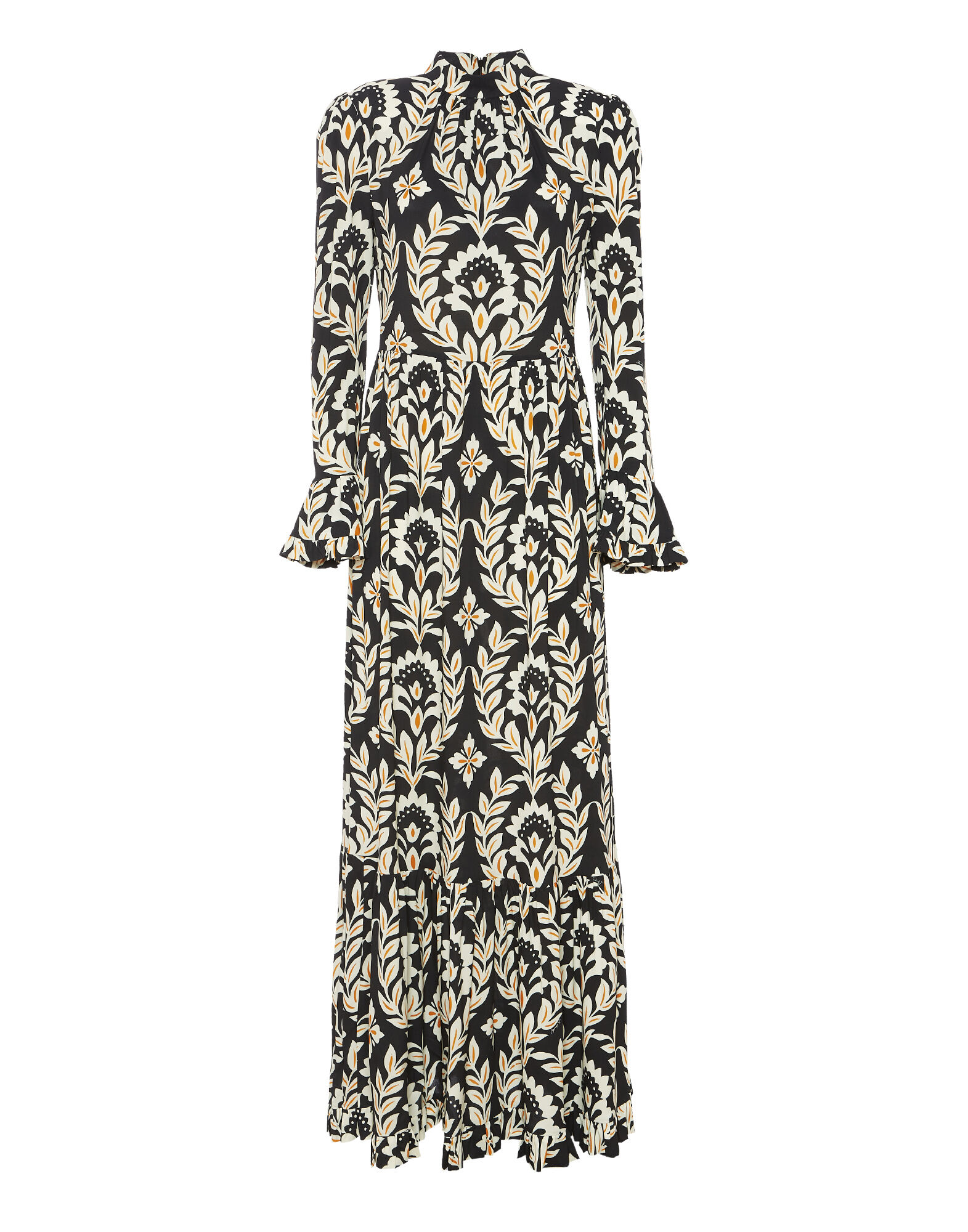 La DoubleJ Visconti Dress Ghirlanda Black DRE0041VIS001GHI01BL01