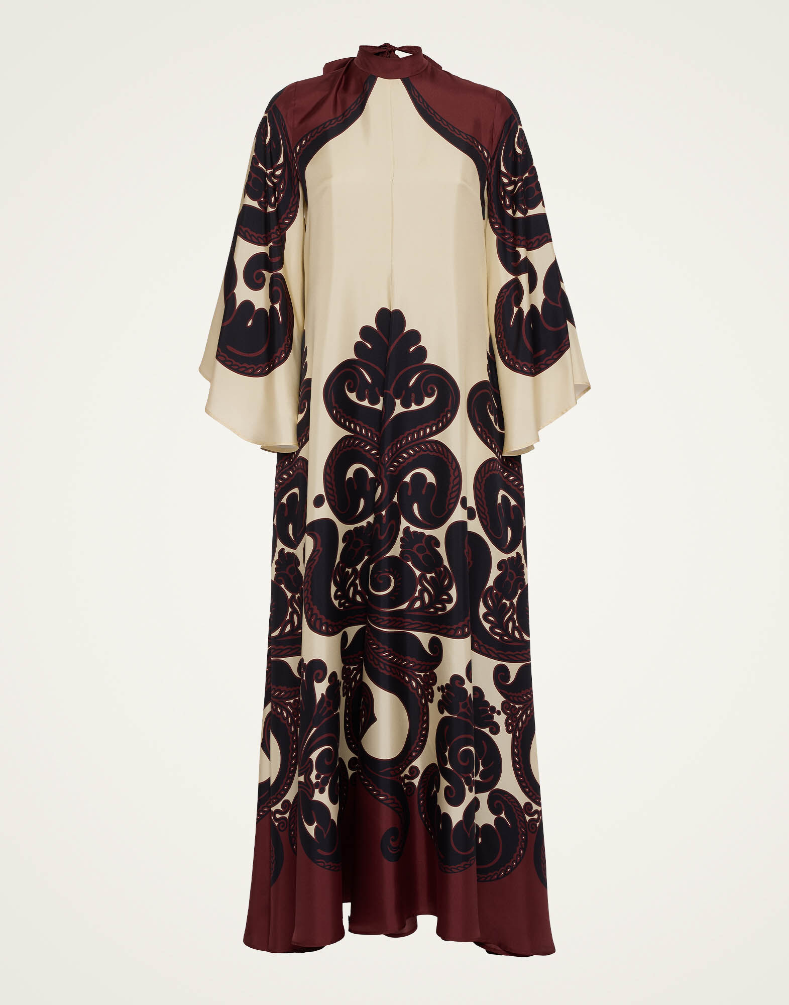 La DoubleJ Magnifico Dress Corsini Plac&eacute;e Cream DRE0232SIL006INI02WH03