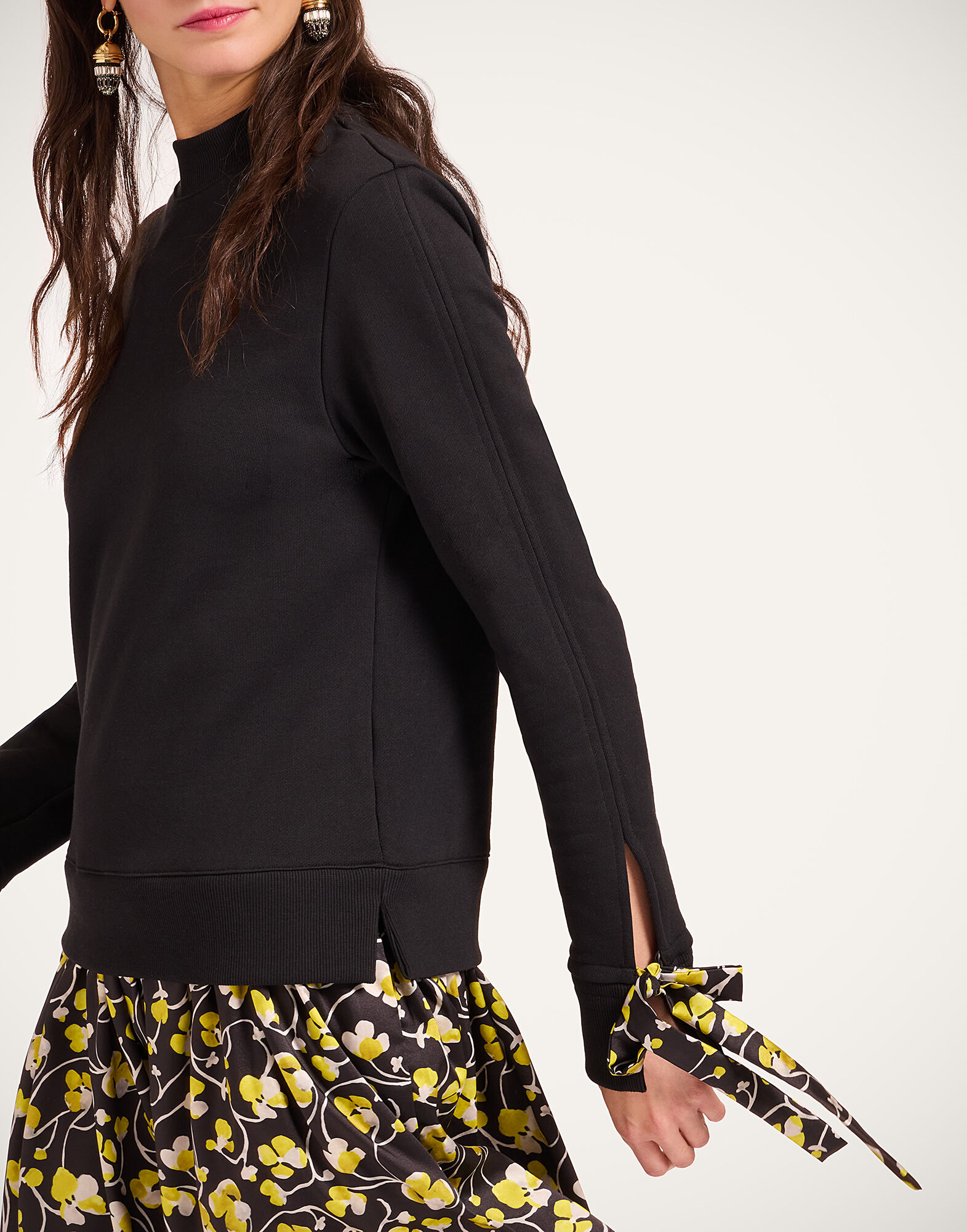 La DoubleJ Sporty Dress Honeysuckle Black DRE0453FOD001HNY01BL01