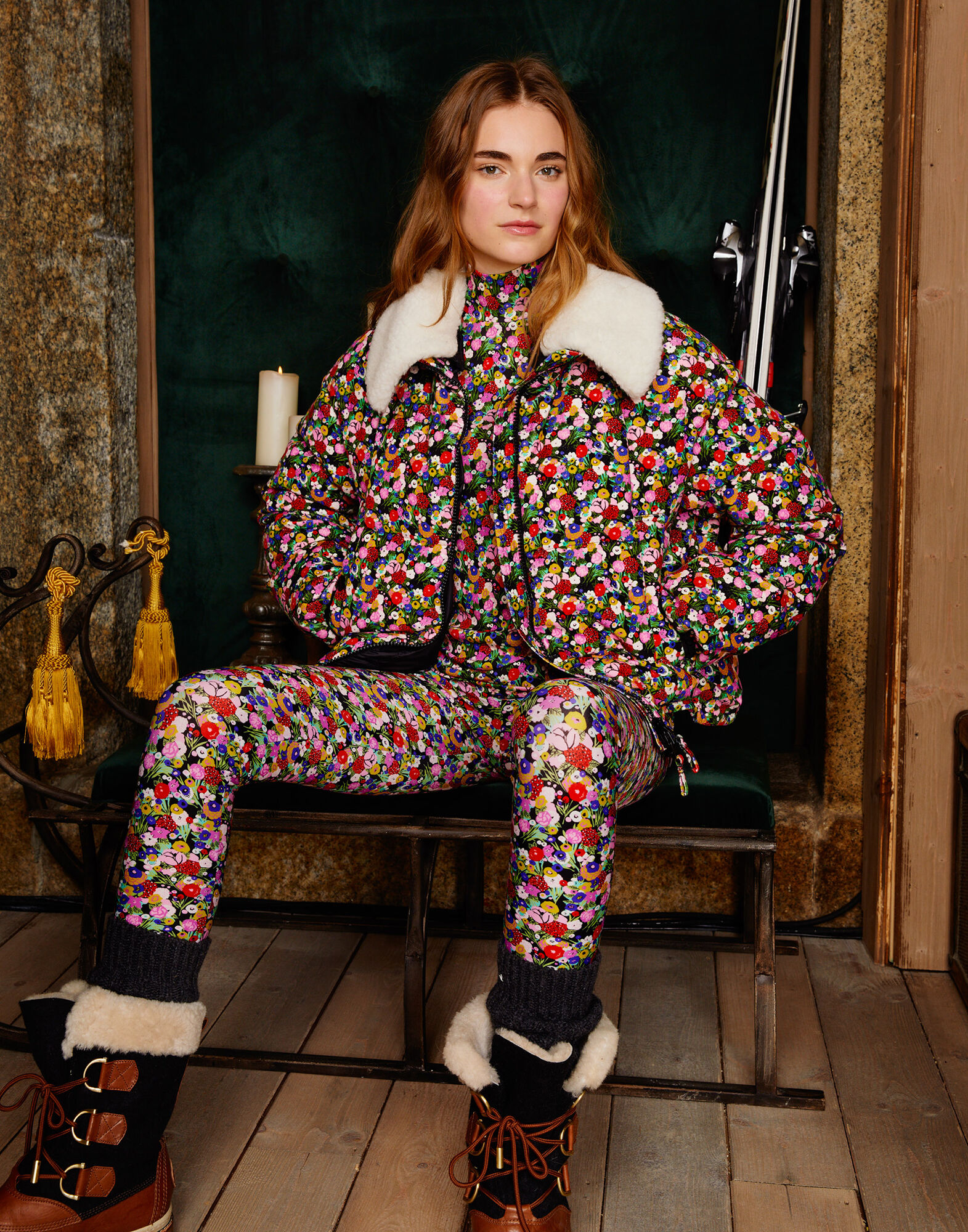 LaDoubleJ Cortina Jacket Granny DOW0002VEL003GRA0001
