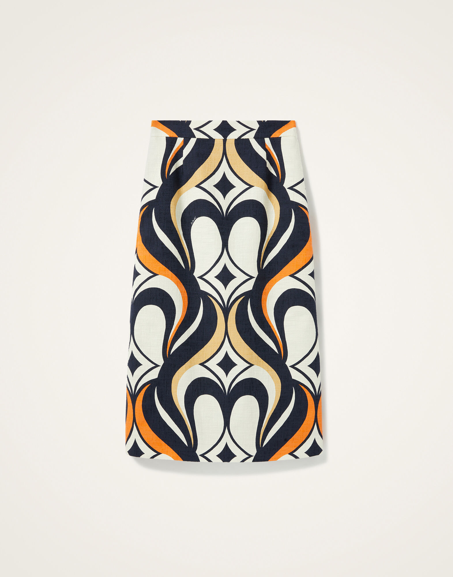 La DoubleJ Baia Skirt Jive Macro White SKI0103COT005JIV04WH01