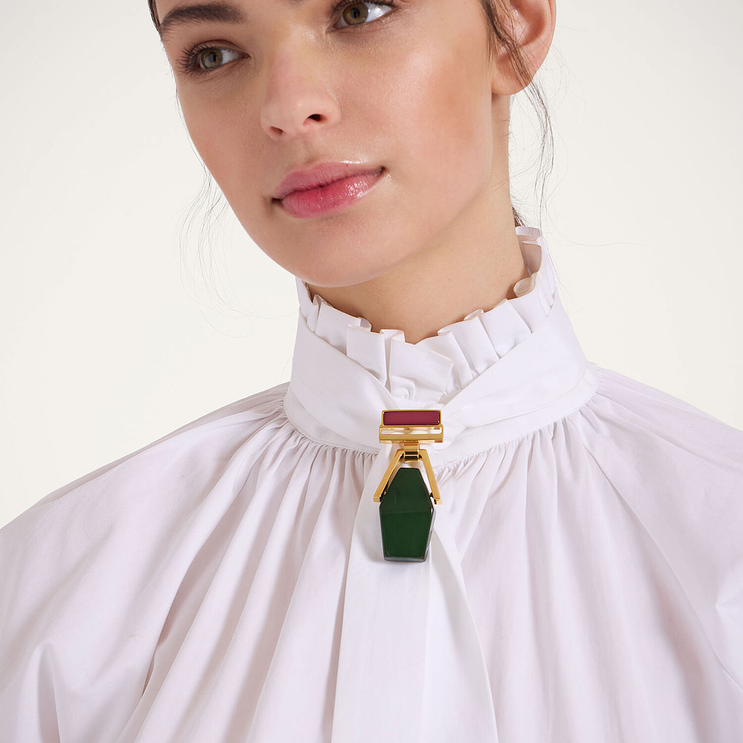 La Double J Portal Brooch
