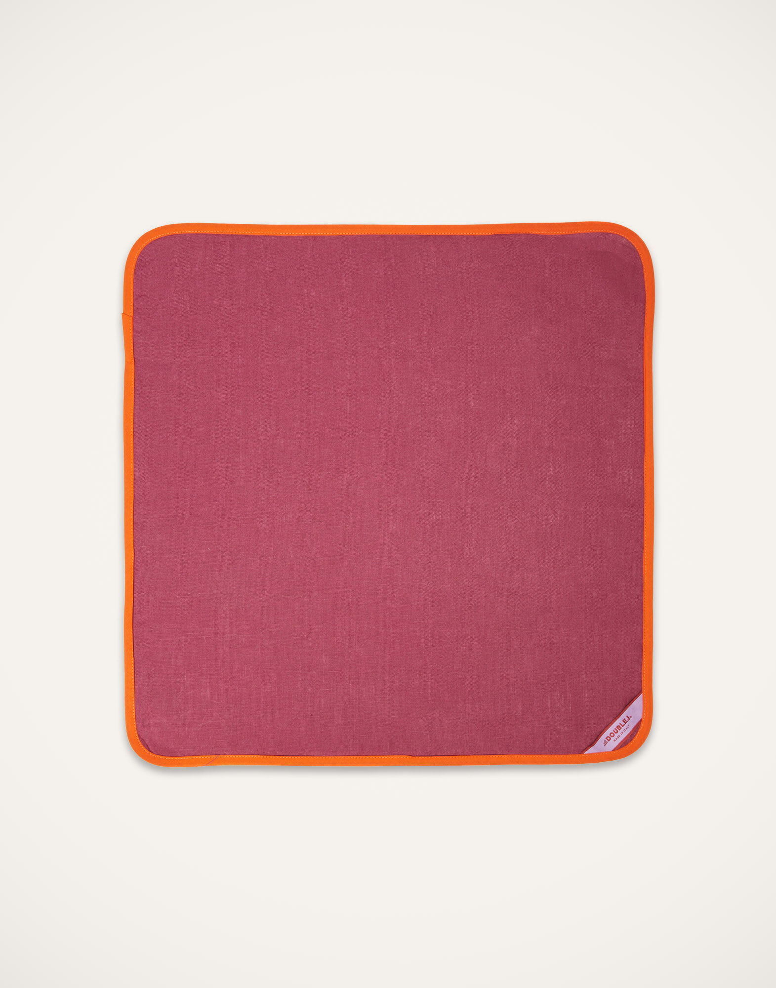 La DoubleJ Large Napkins Set Of 2 Rainbow Raspberry NAP0010LIN006RAI0029