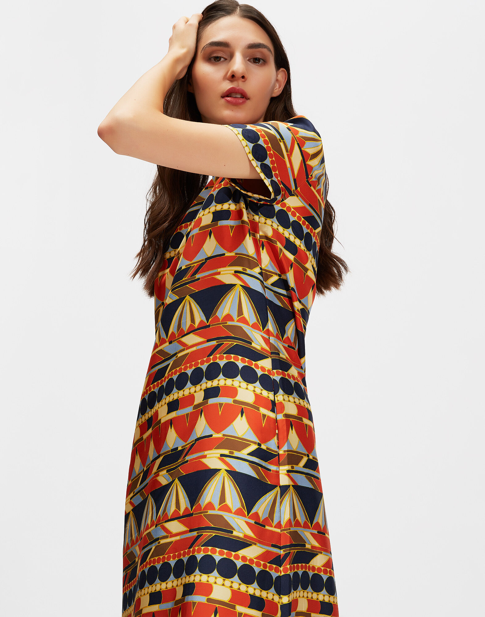 LaDoubleJ SwingDressPlace  DRE0071SIL001OMB0002