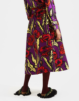 LaDoubleJ Sardegna Skirt Big Blooms Viola SKI0043CAD001PFI0004