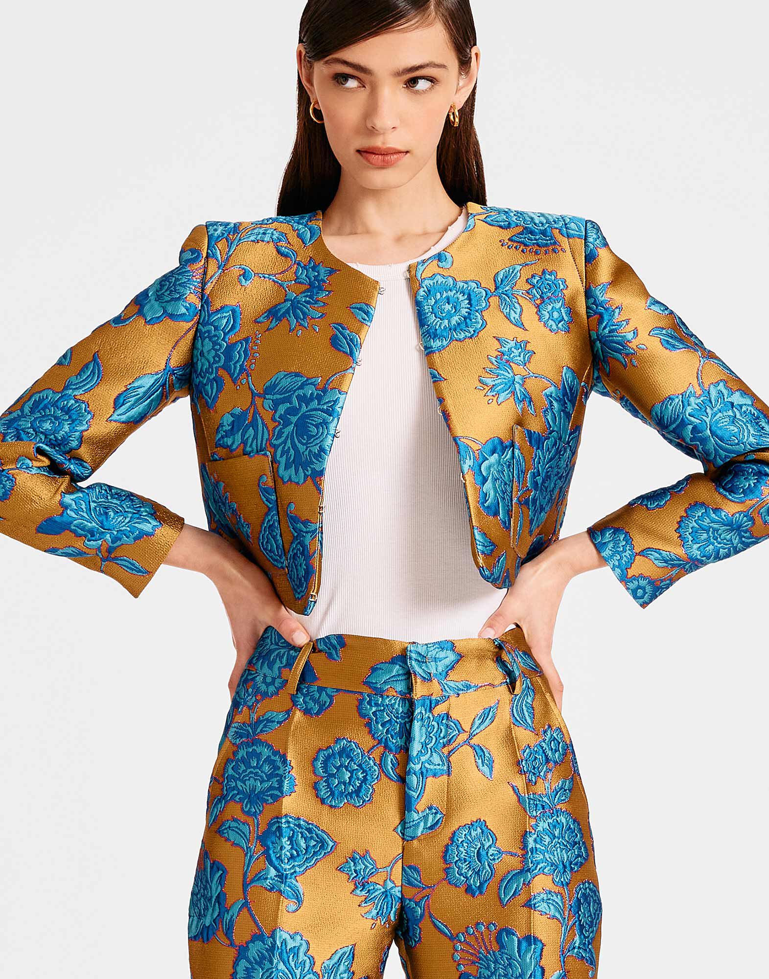 La DoubleJ Bijoux Jacket Hottie Turquoise JAC0097JCQ073HOT02BU08