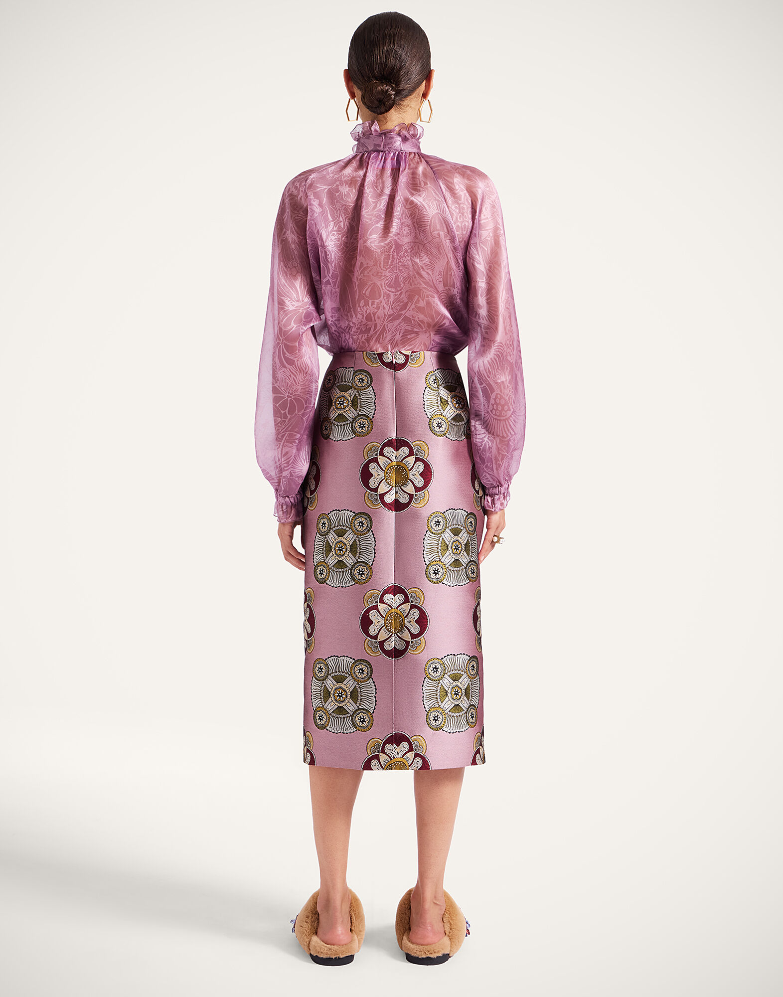 La DoubleJ Pencil Skirt Nucleus Dusty Pink SKI0011JCQ114NUC03PI10