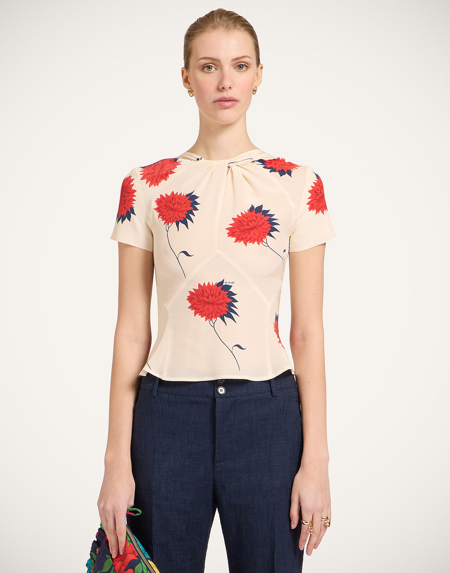 La DoubleJ Chignon Top Derby Ecru TOP0207CRE002DER03BR05