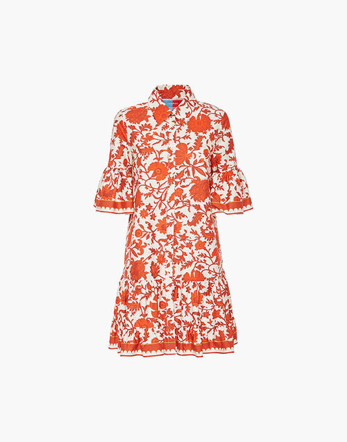 La DoubleJ Choux Dress Dragonflower Red DRE0193COT039DRE01RE01