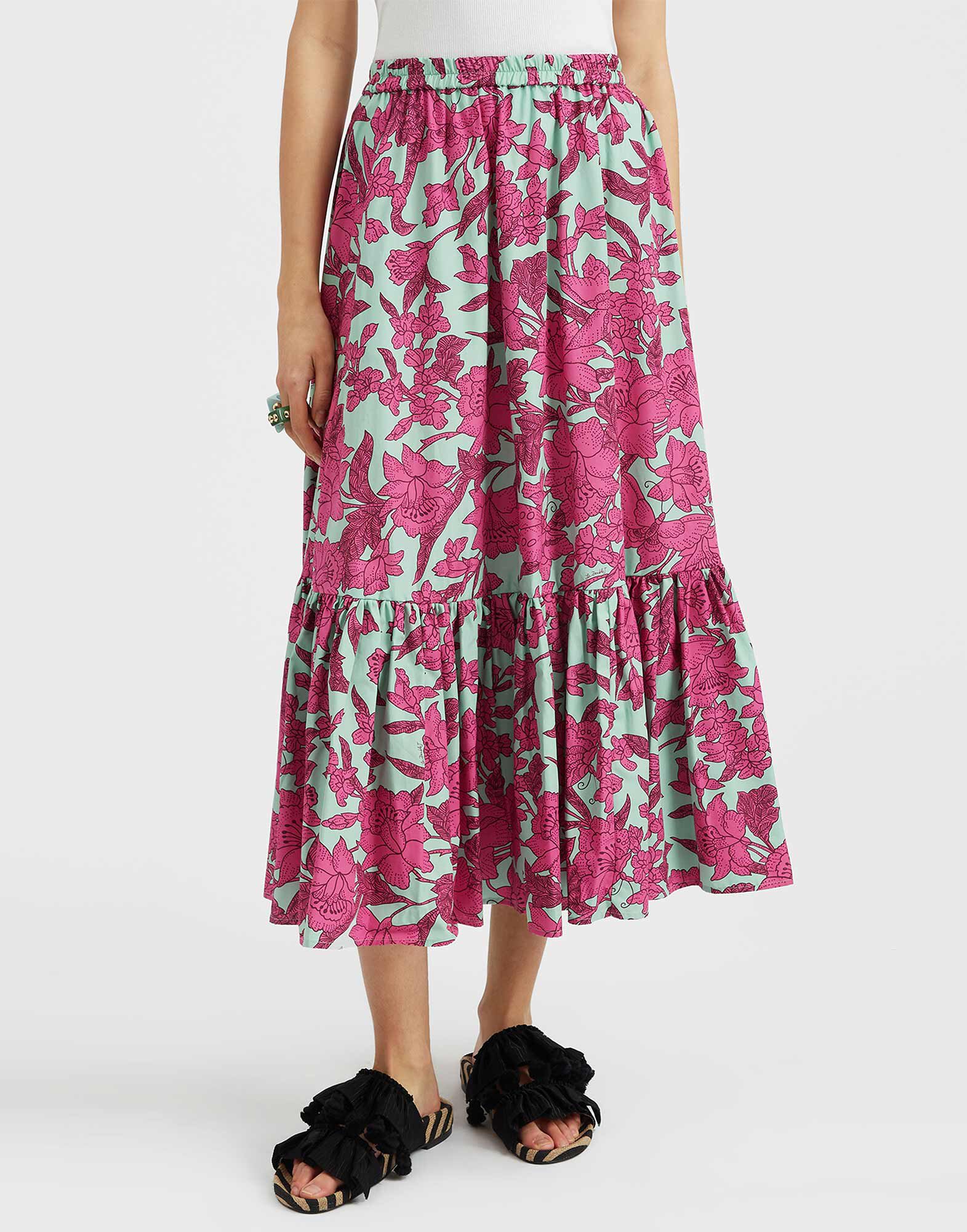 La DoubleJ Sunset Skirt Lilium Purple SKI0068COT039LIL01PU01