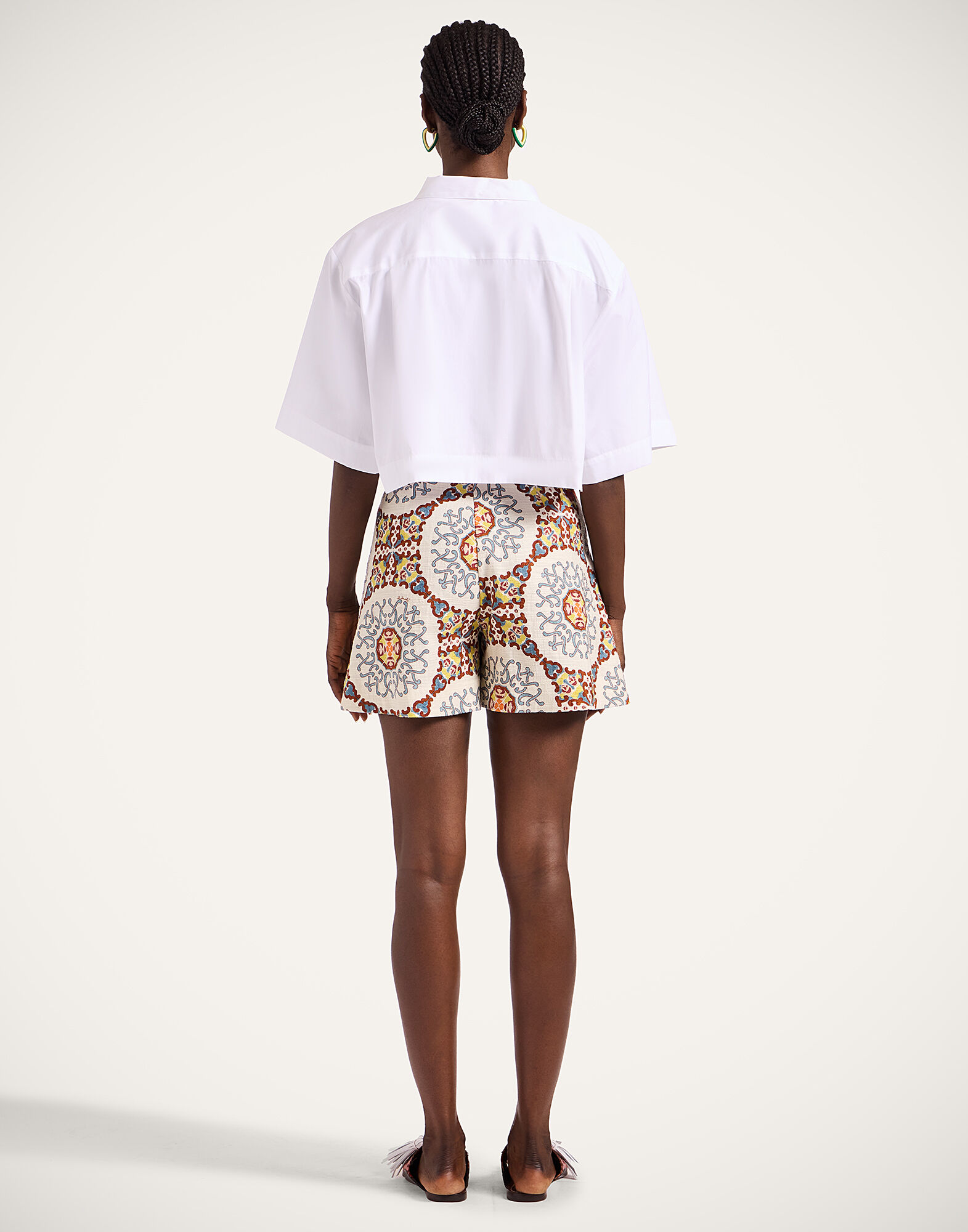 La DoubleJ Good Butt Shorts Ballata Ivory TRO0010COT005BAL01WH04