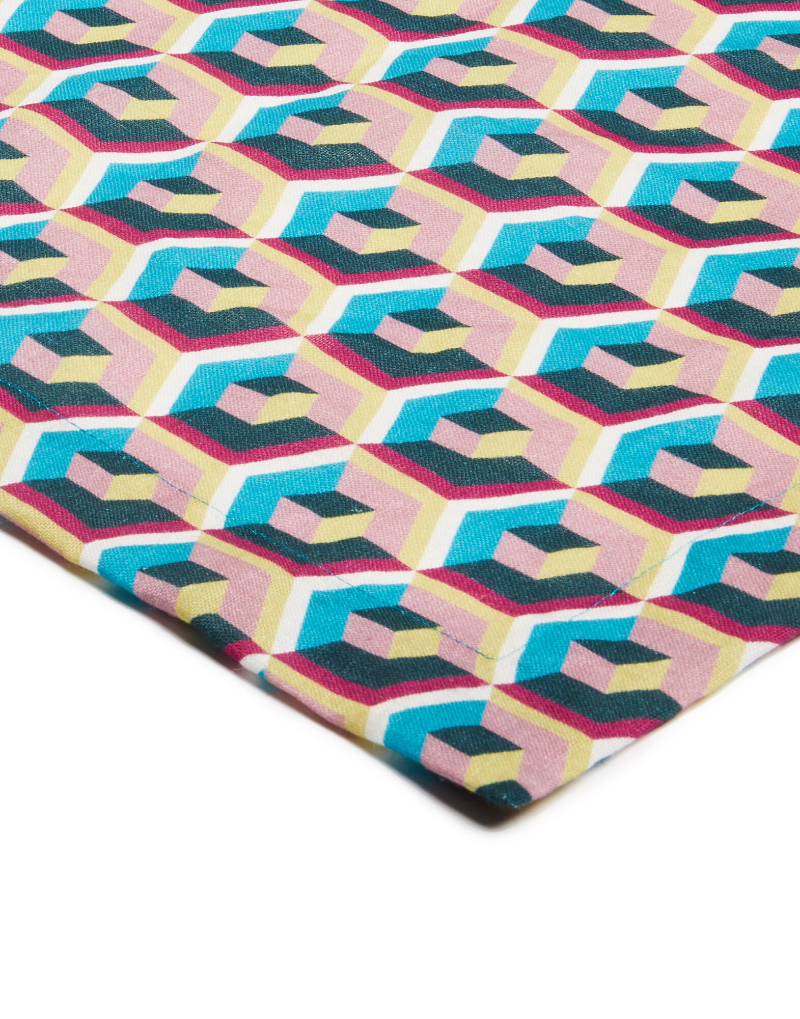 La DoubleJ Editions Large Tablecloth Cubi TBC0003LIN001CUB0003