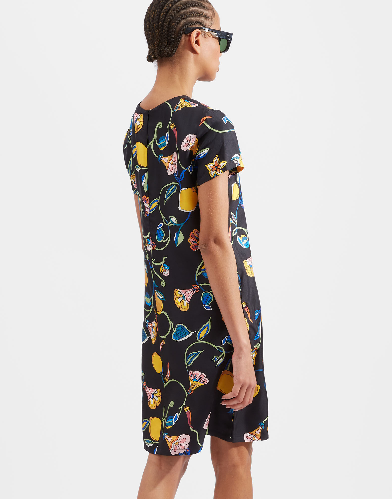 La DoubleJ Mini Swing Dress Borboni DRE0159SIL001BRN01BL01