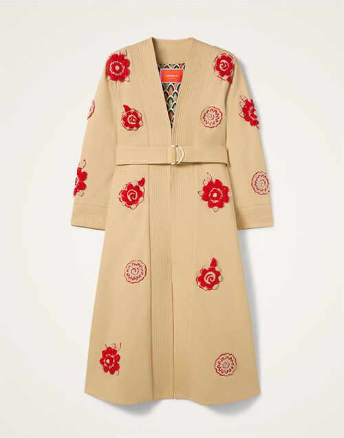 La DoubleJ Kintsugi Coat Solid Light Beige JAC0187COT089SOLIDBR01