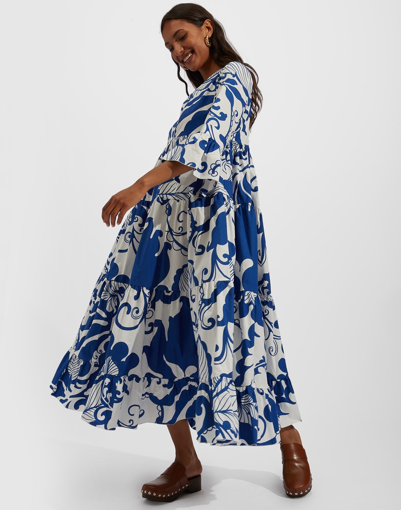 LaDoubleJ Jennifer Jane Dress Marea Blu DRE0114COT001MRE0002