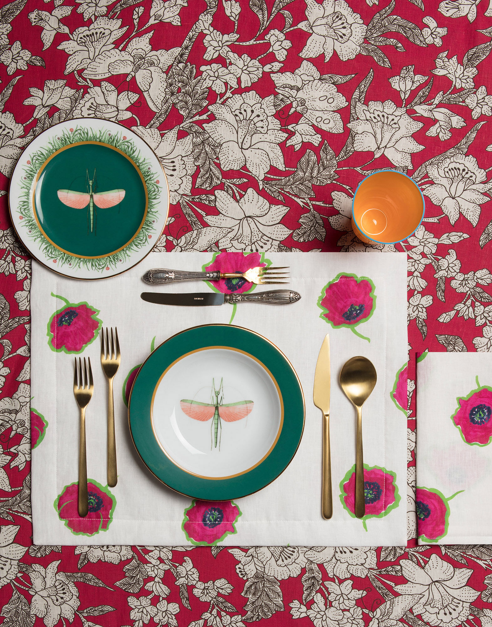 La DoubleJ Dessert Plate Set of 2 Libellula DIS0005CER001LIB0003