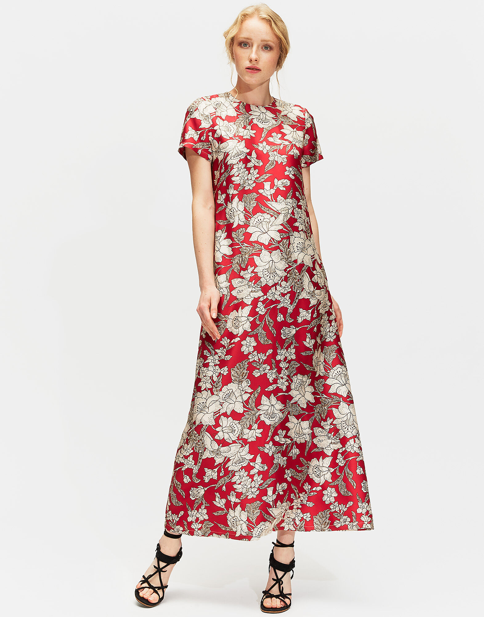 LaDoubleJ Swing Dress Lilium DRE0001SIL001LIL0001