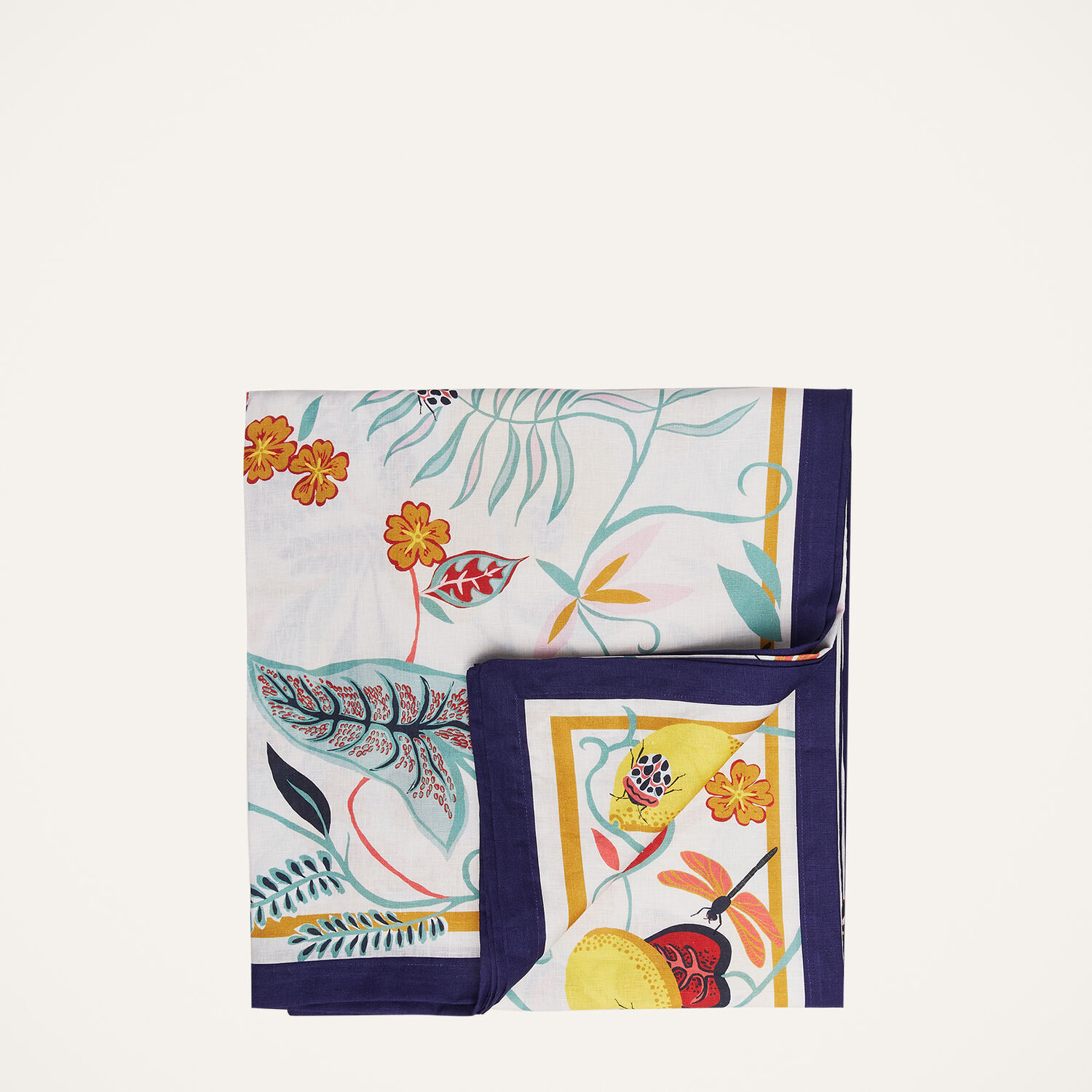 La DoubleJ Tablecloths gend - Tablecloth (180X280) Botanical (Pla) One Size 100% Linen