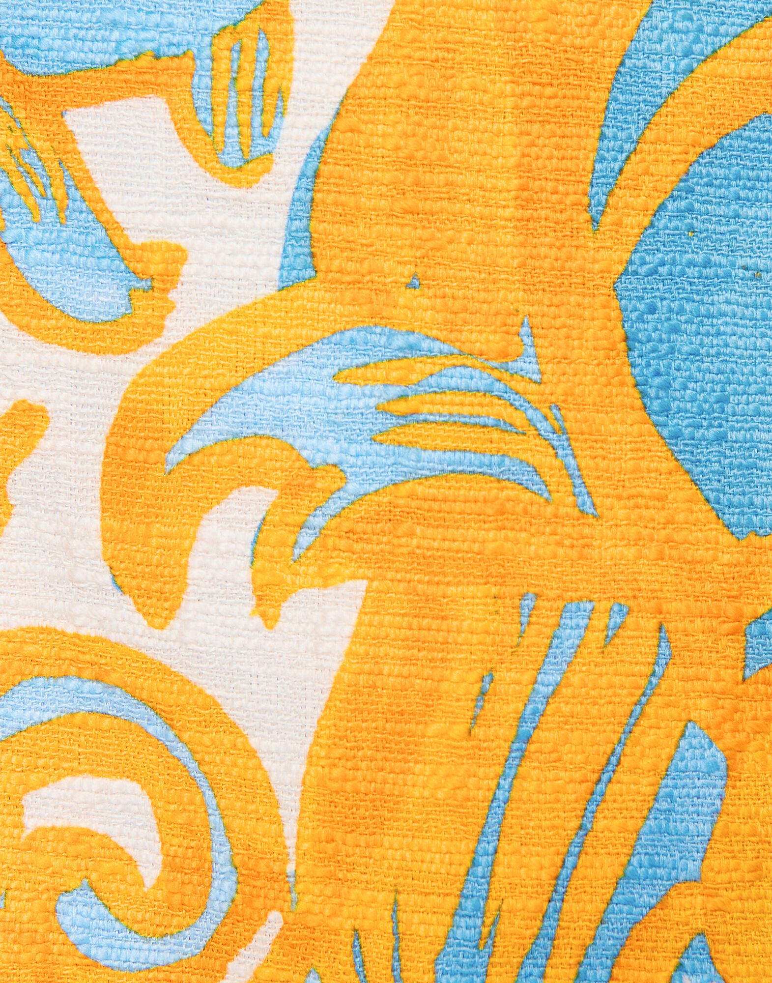 La DoubleJ Bold Shoulder Mini Dress Anemone Orange DRE0544COT005ANE01OR02