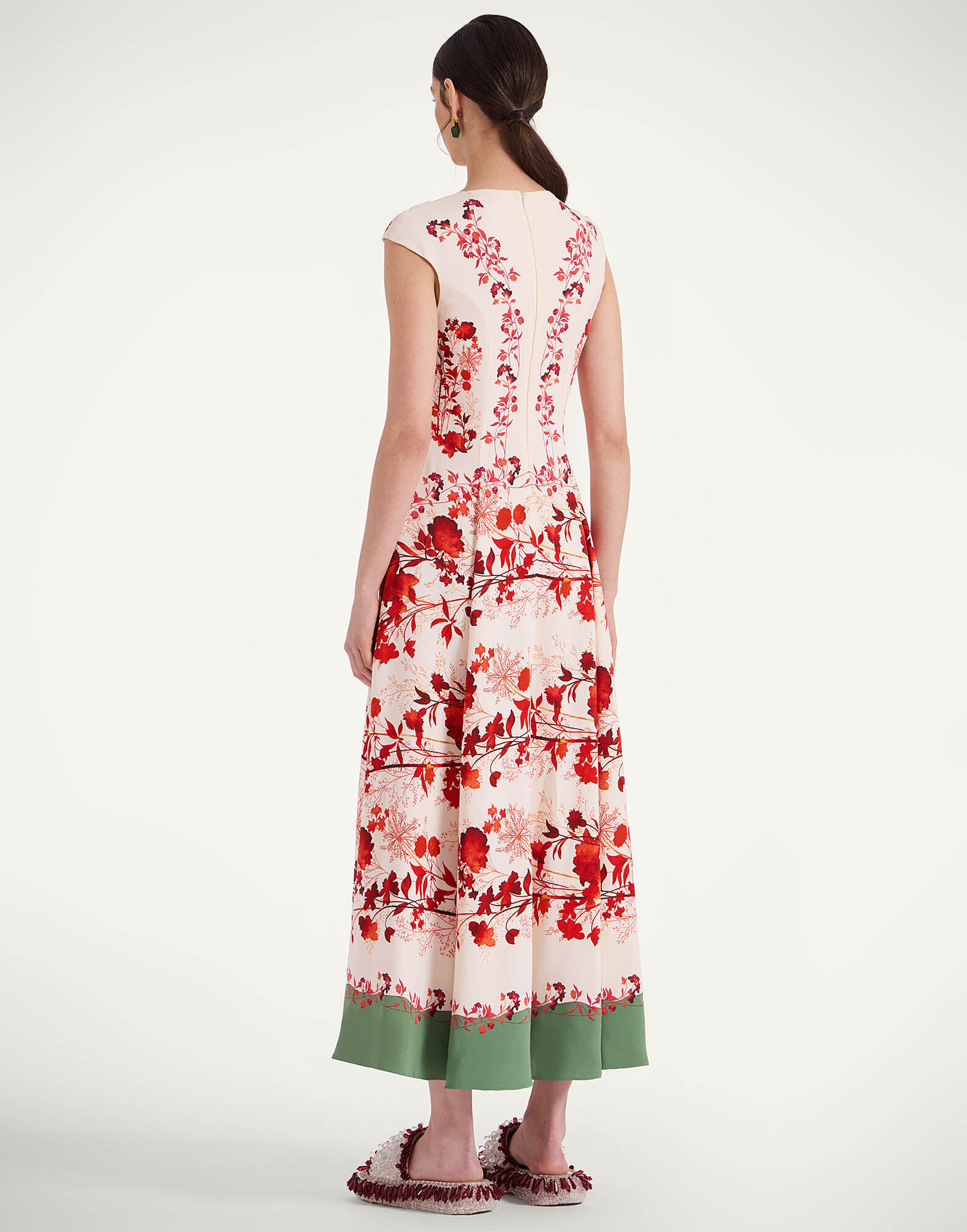 La DoubleJ Park Ave Dress Woodland Plac&eacute;e Camouflage DRE0857VIS006WOD01GR08