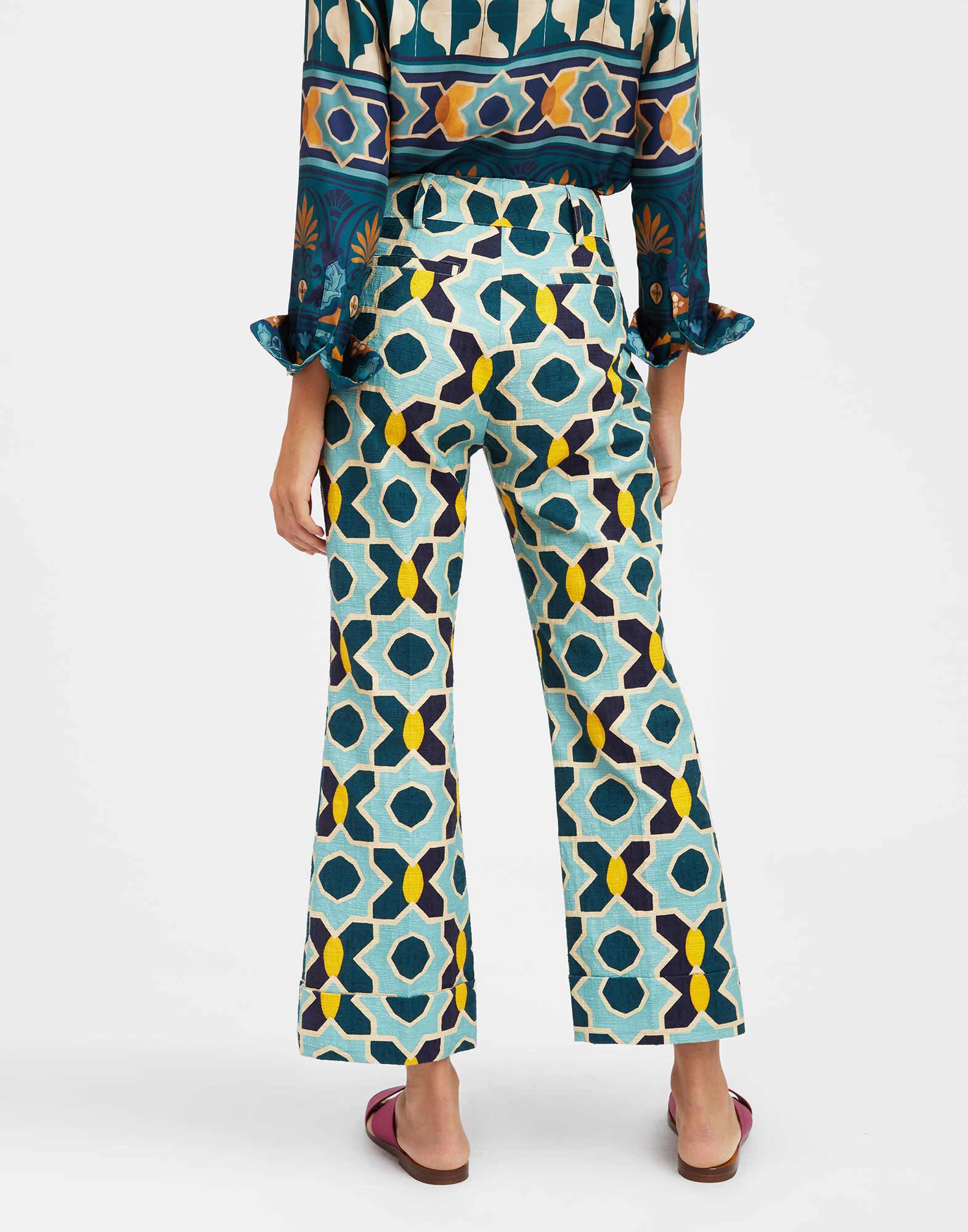 La DoubleJ Hendrix Pants Plaza Light Blue TRO0014COT005PLA01BU01