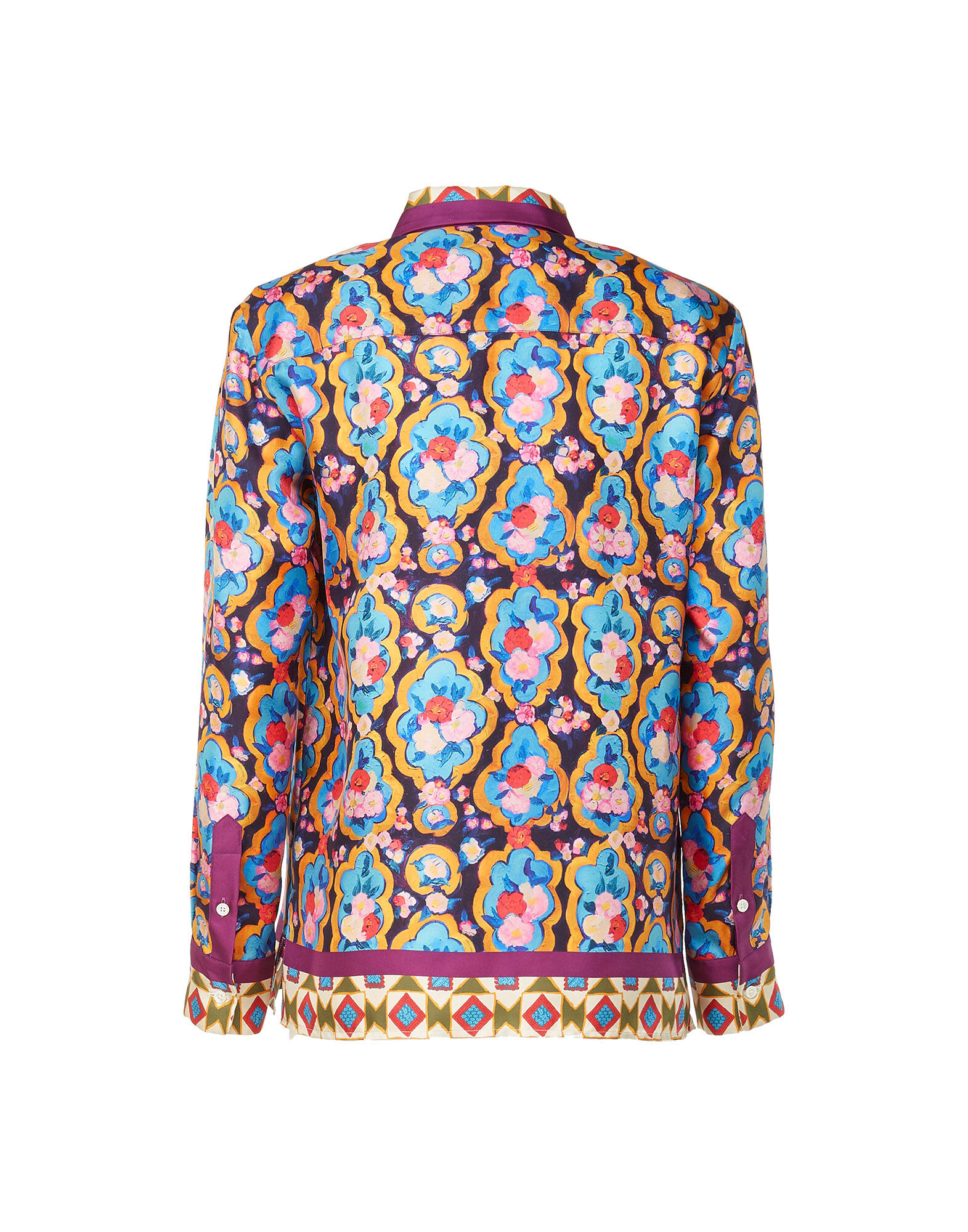 La DoubleJ Boy Shirt Matisse Plac&eacute;e SHI0040SIL006MAT0002