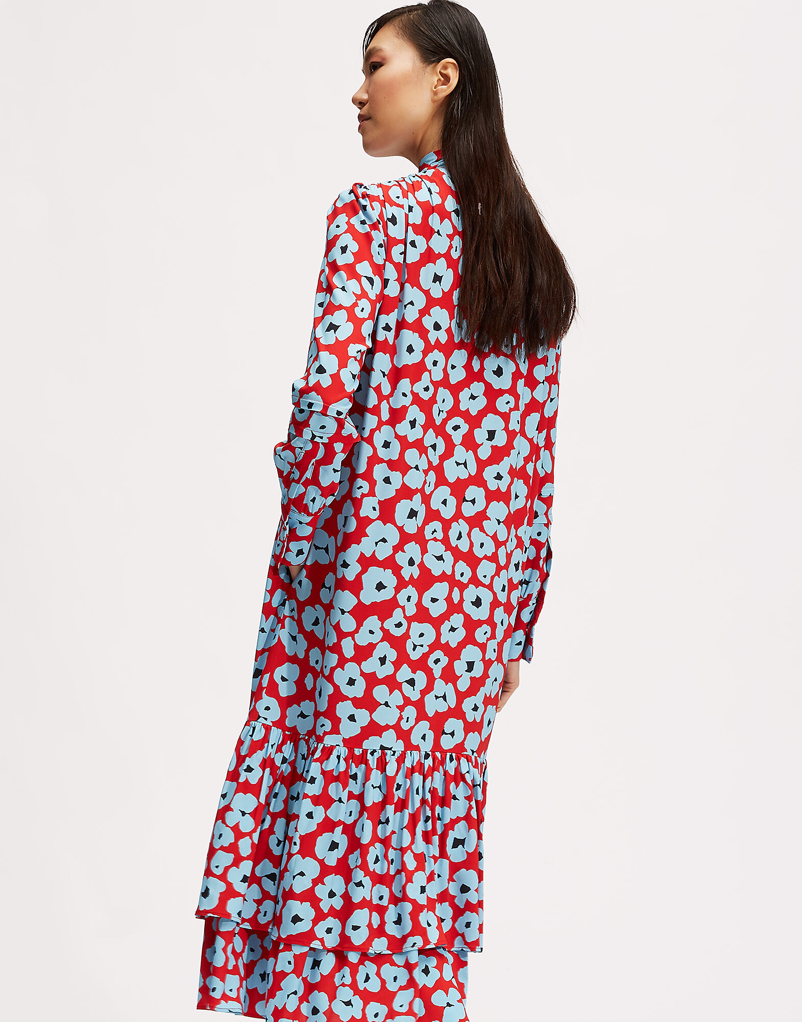 LaDoubleJ Good Witch Dress Flower Leopard DRE0088VIS001FLL0001