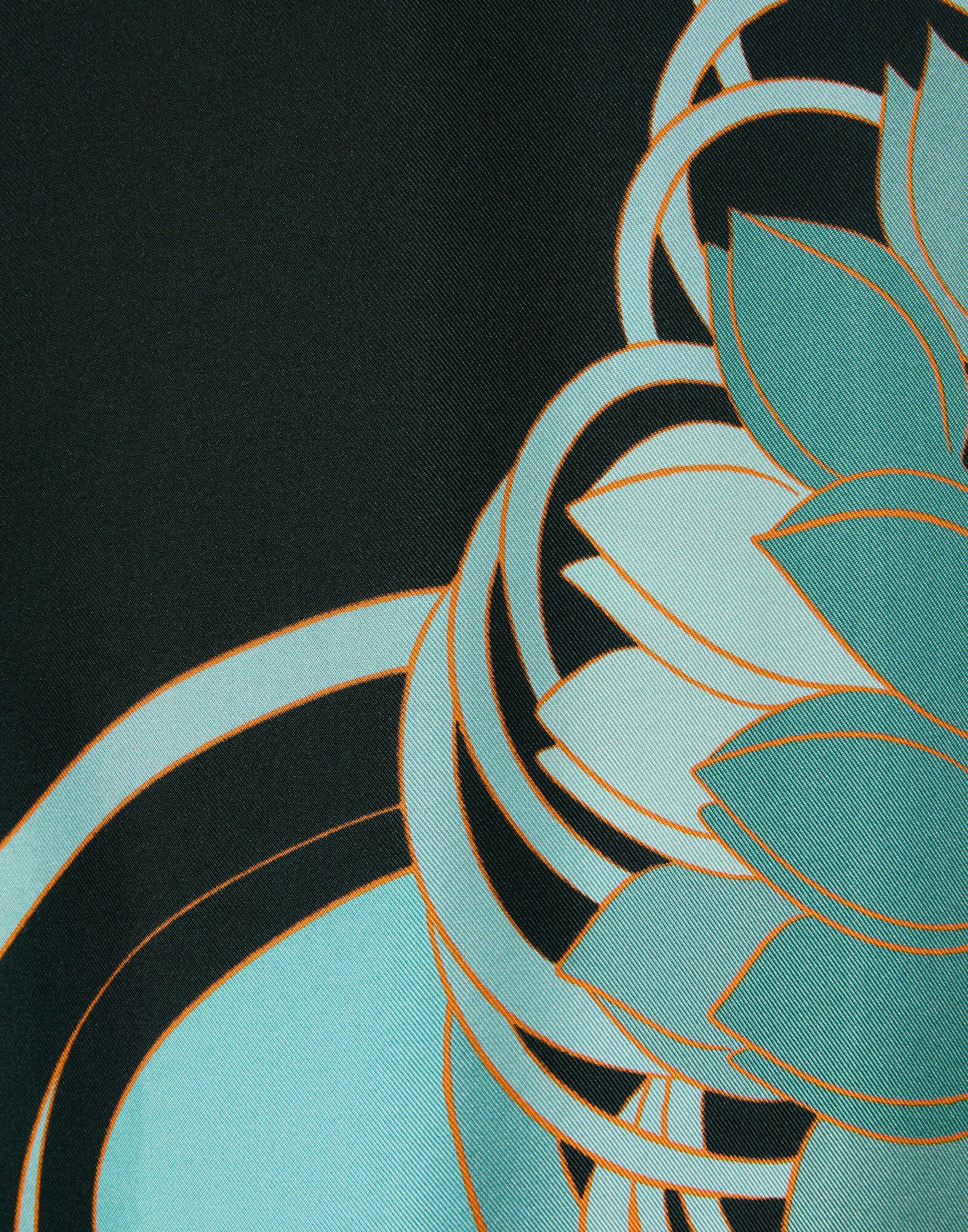 La DoubleJ Mini Swing Dress Blooming Tulip Plac&eacute;e Dark Green DRE0963SIL026BTU01GR03