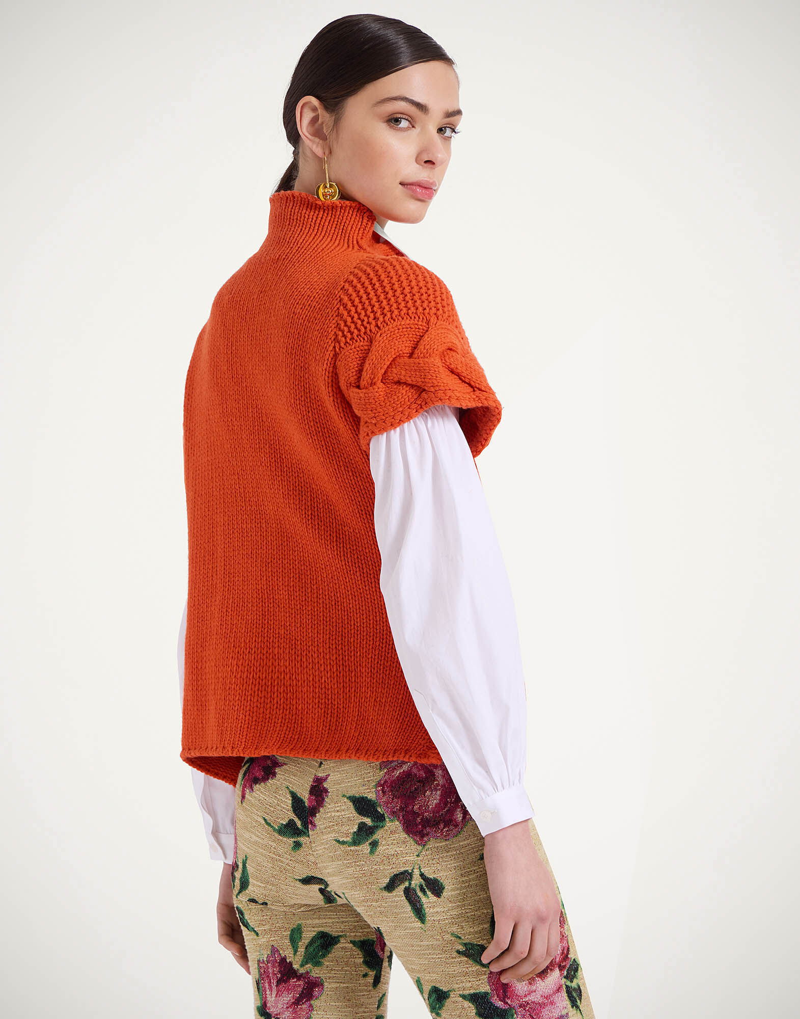 La DoubleJ Portrait Top Solid Rust PUL0204KNI120VA272OR04