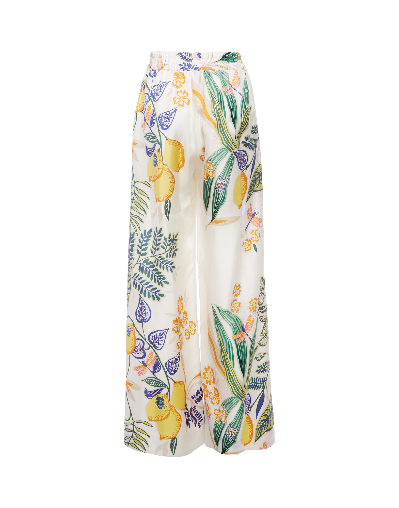 LaDoubleJ Palazzo Pants Botanical TRO0026SIL006BOT0001