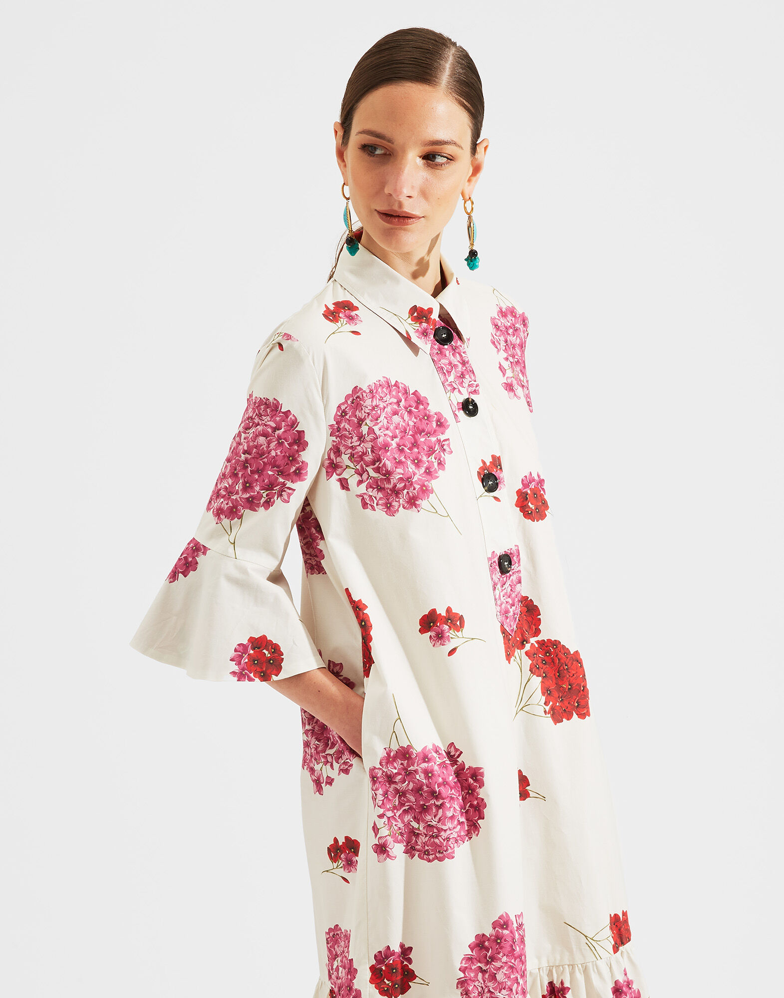 La DoubleJ Artemis Dress Ortensia DRE0176COT001ORT0001