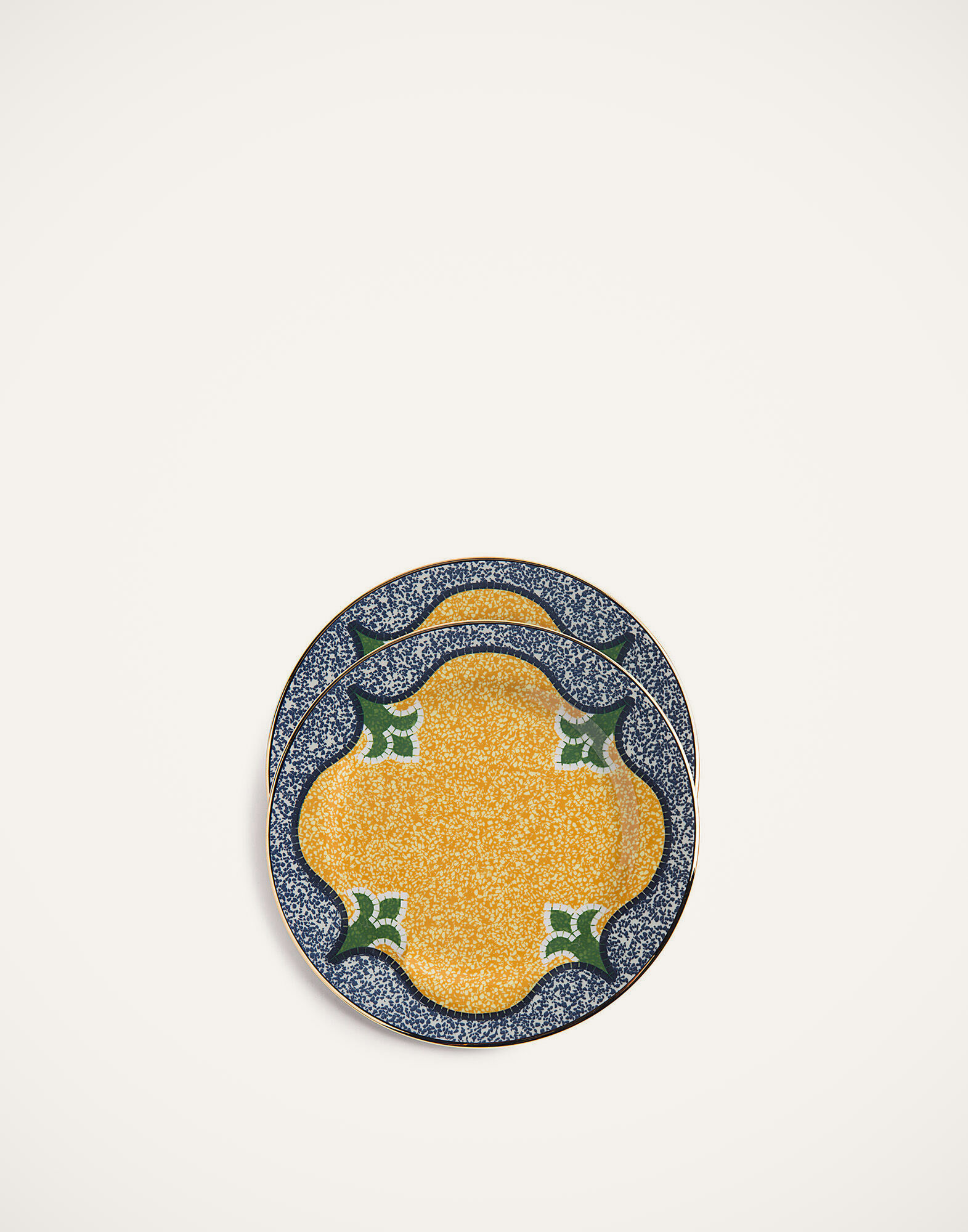 La DoubleJ Dessert Plate Set of 2 Graniglia DIS0005CER001GRA0001