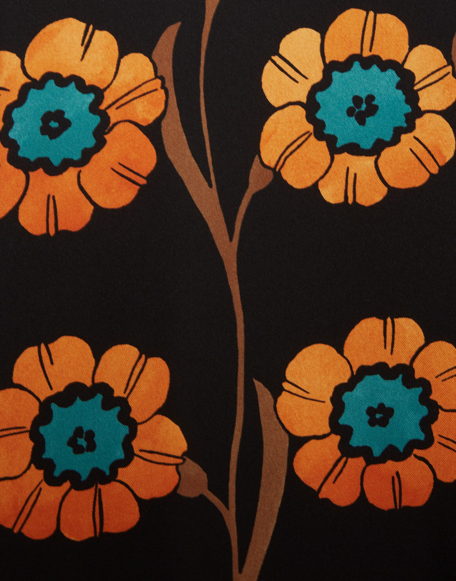 La DoubleJ Swing Dress Daisychain Black DRE0001SIL001ROP01BL01