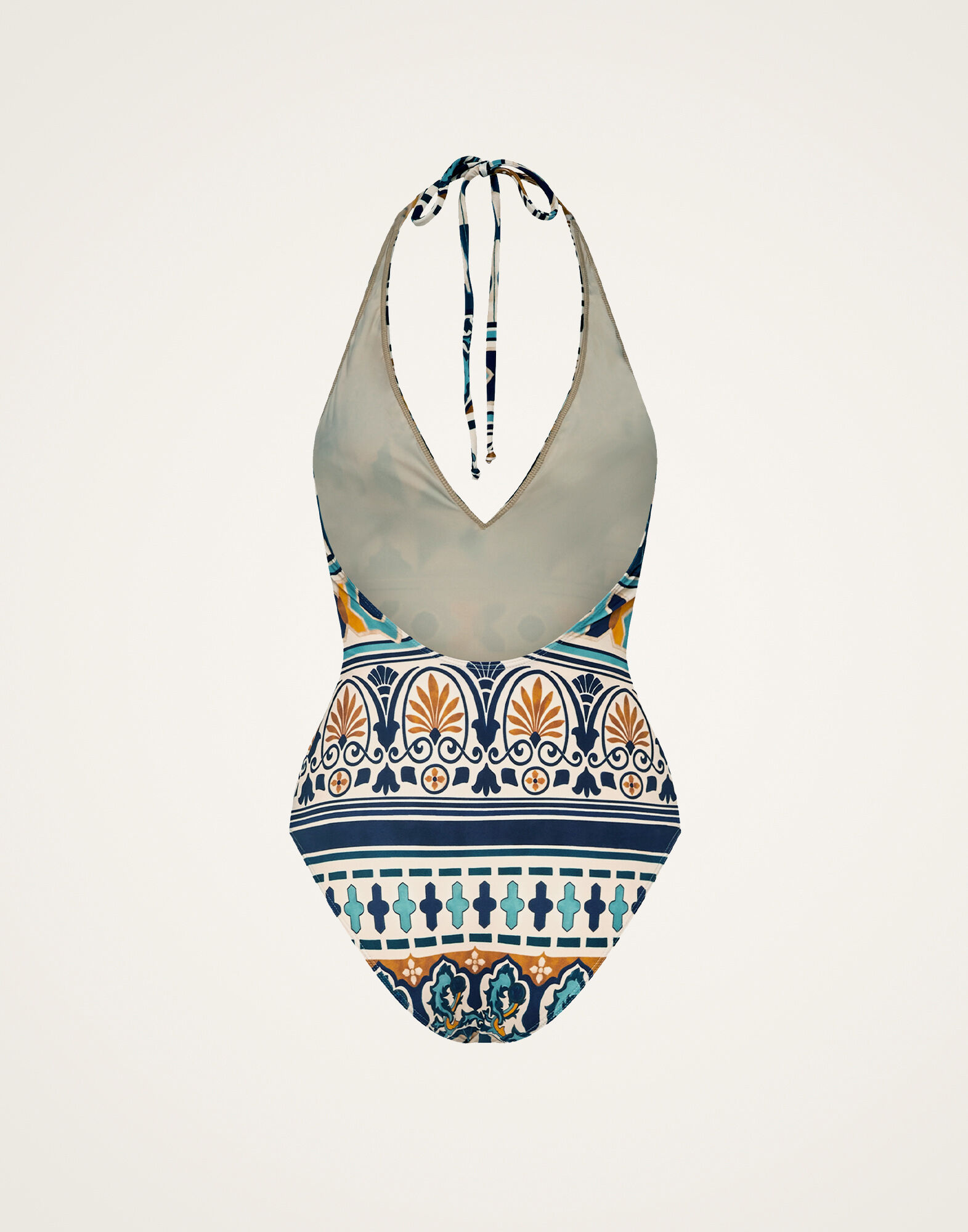 La DoubleJ Sexy Swimsuit Casareale Small Plac&egrave;e Cream SWI0036LYC001REA02WH03