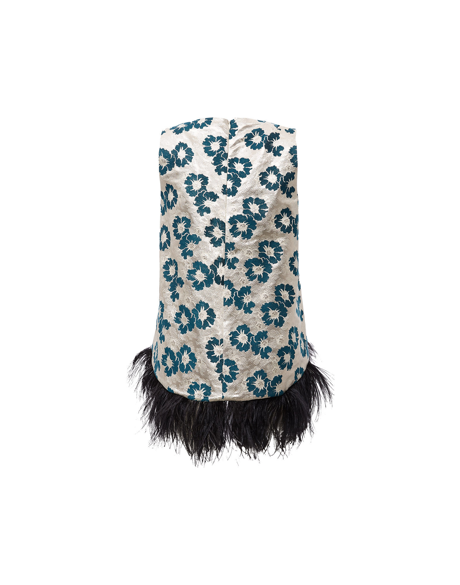 La DoubleJ La Scala Top (With Feathers) Pansy Party Jacquard TOP0013JAC027PAN0003