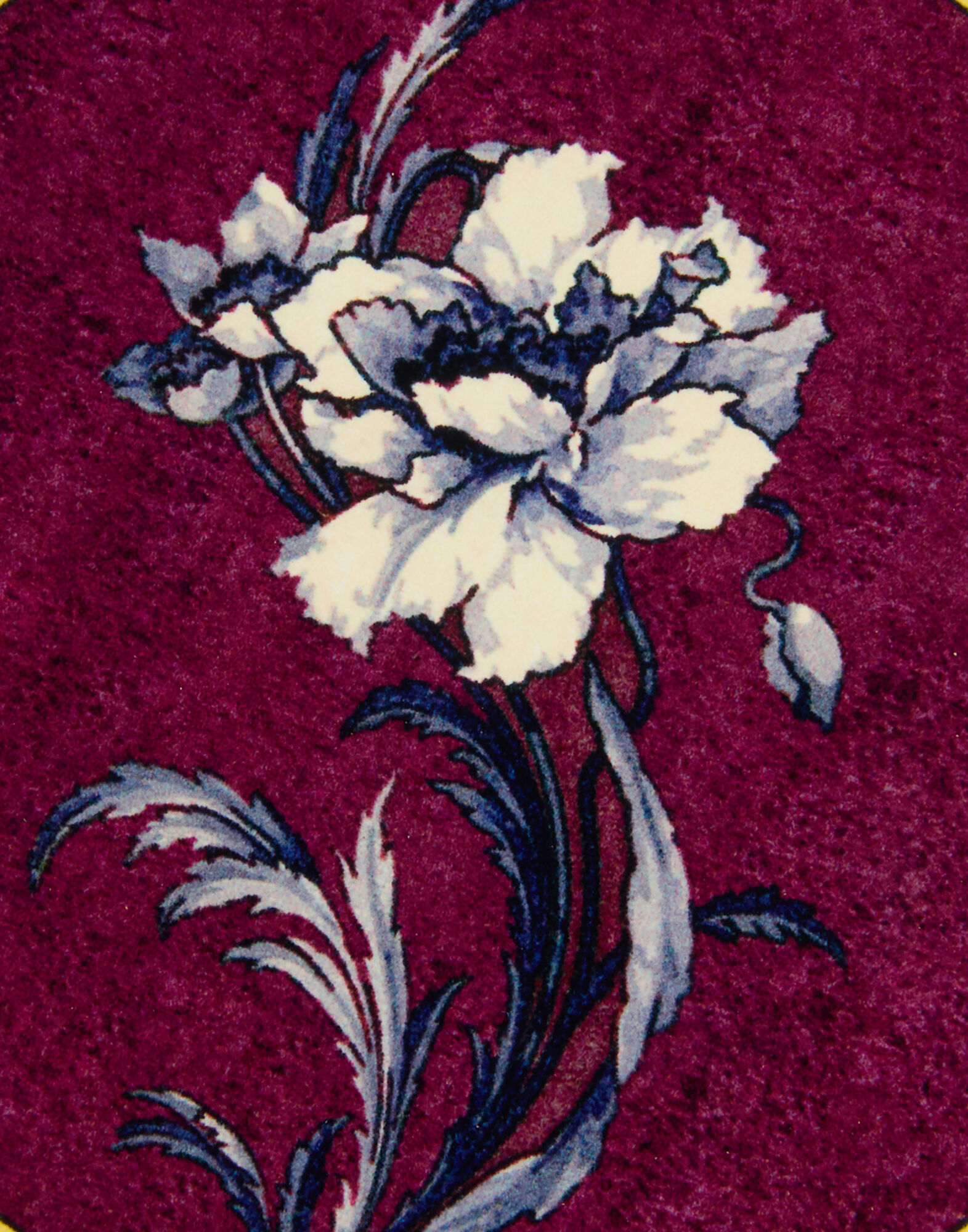 La DoubleJ Disk Coasters Set Of 4 Nymph Bloom  Multicolor CST0009CRK001NYB01MU03