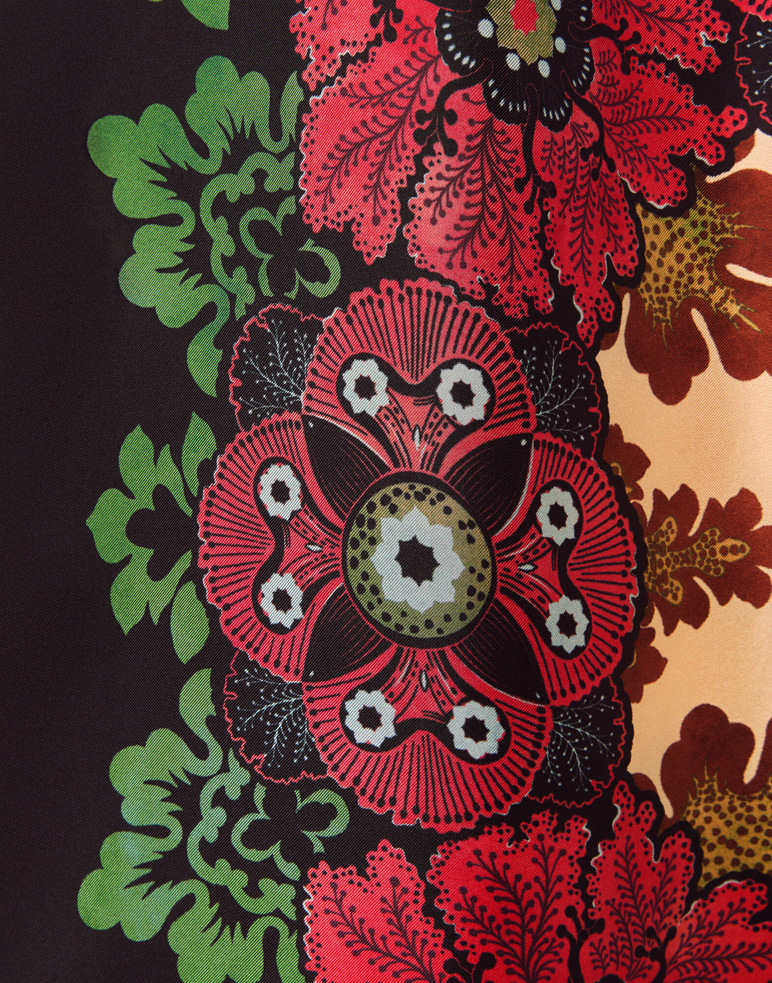 La DoubleJ Swing Dress Bounty Plac&eacute;e Red DRE0128SIL006BOU01RE01