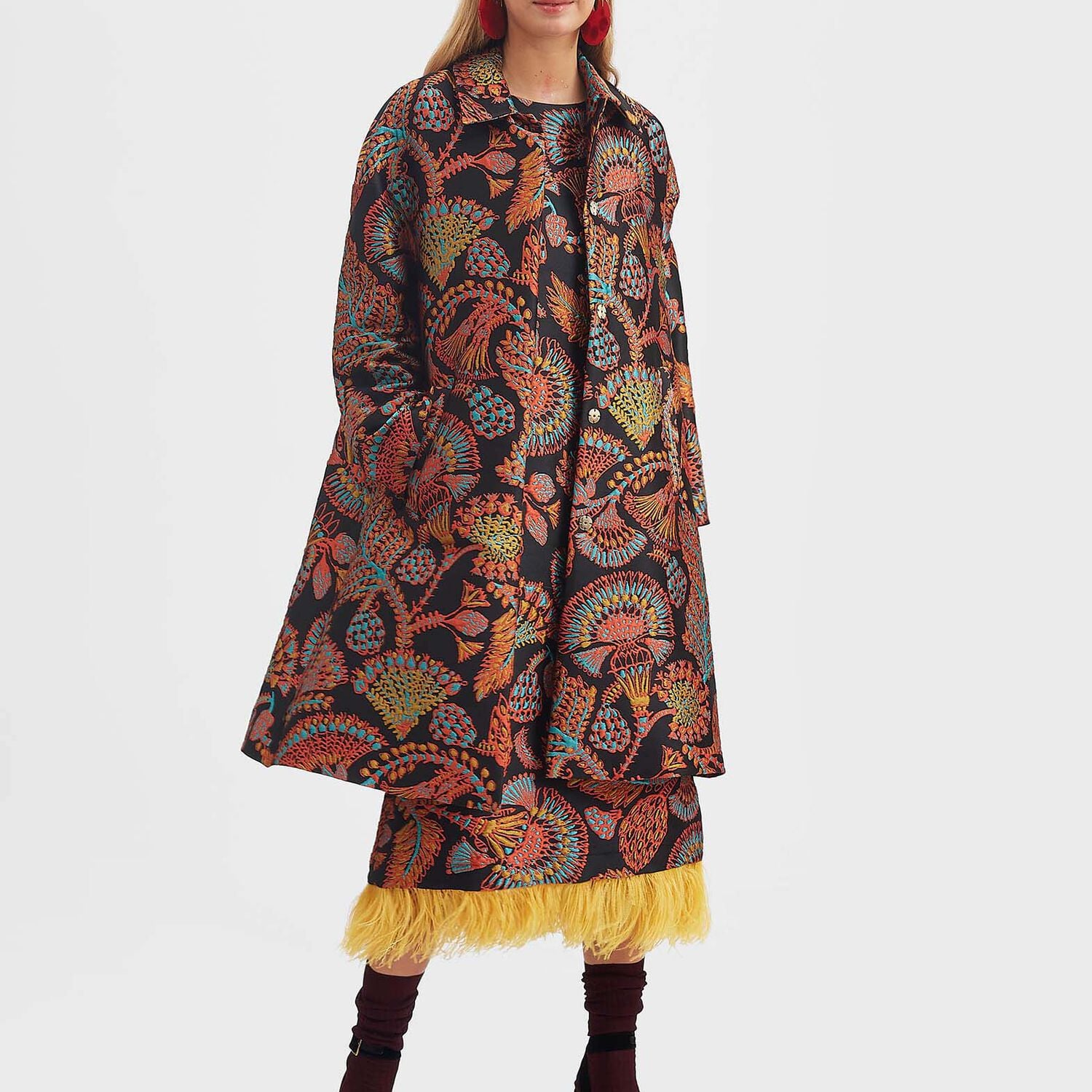 La Double J Boxy Coat