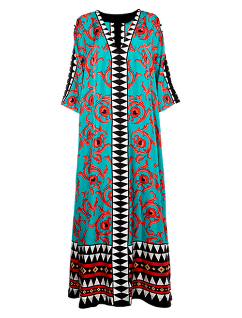 LaDoubleJ Muumuu Dress Cartwheel DRE0225SIL006CRW0001