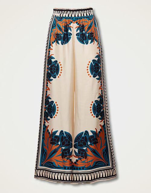 La DoubleJ Palazzo Pants Florence Placée TRO0026SIL006FLO0002