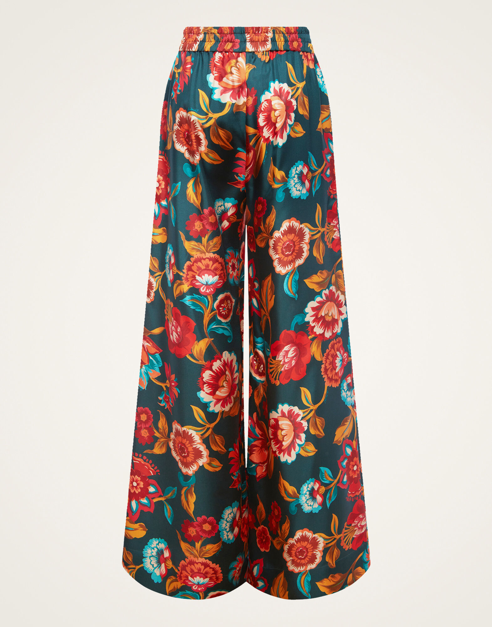 La DoubleJ Palazzo Pants Hottie Emerald TRO0003SIL001HOT01GR04