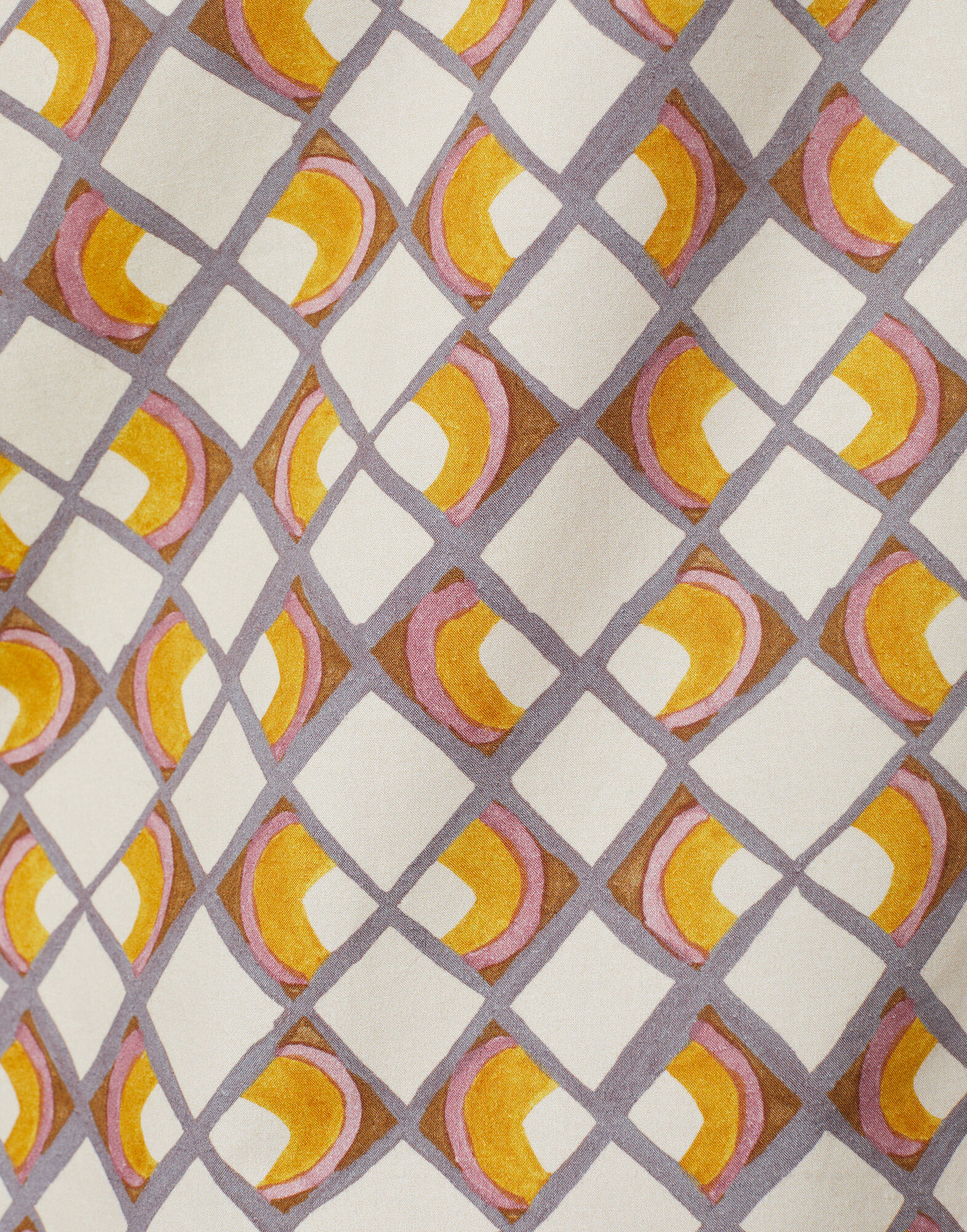 La DoubleJ Peggy Shirt Half-Light Micro Cream SHI0115COT001HAL01WH03