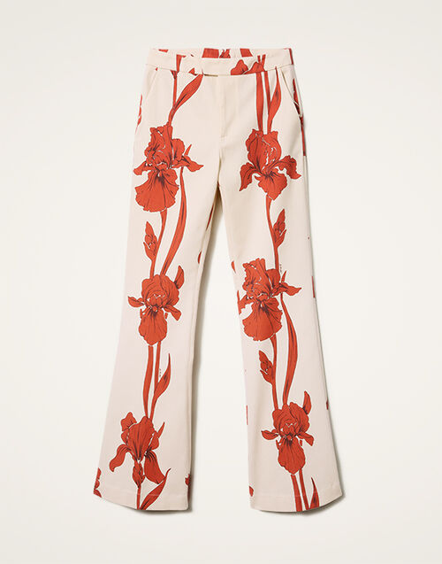 La DoubleJ Saturday Night Pants Iris Dark Orange TRO0030COT063IRS04OR03