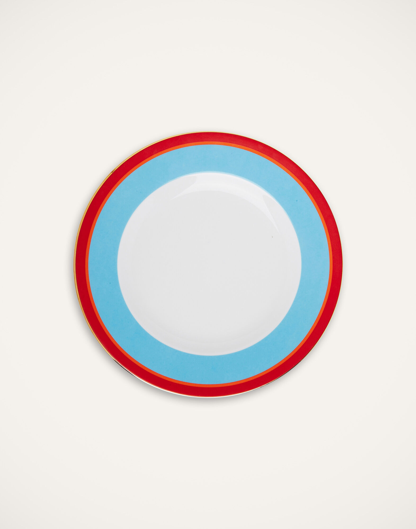 La DoubleJ Dinner Plates Set Of 2 Rainbow Azure DIN0002CER001RAI02BU01