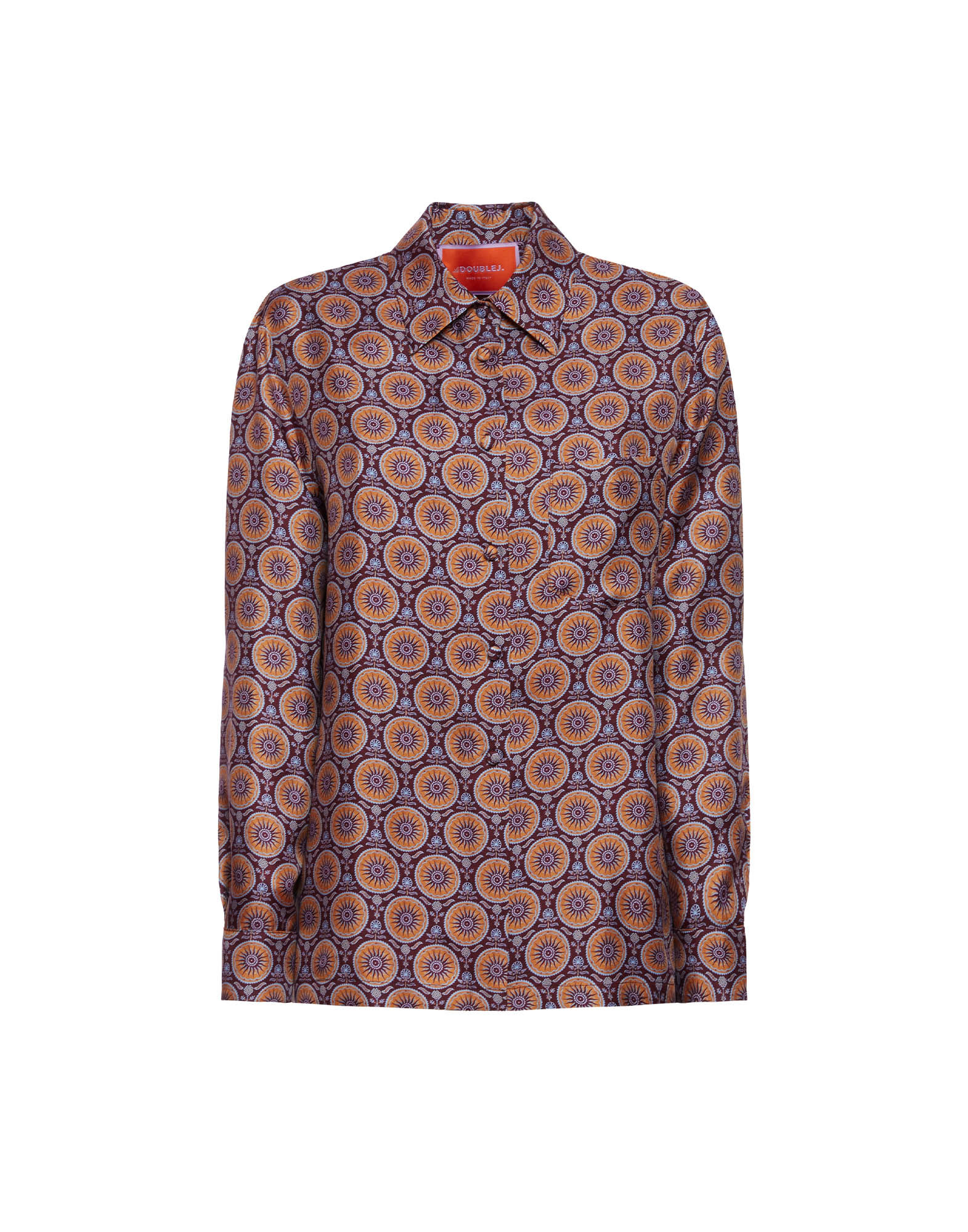 La DoubleJ Boy Shirt Sovereign Mini Purple SHI0001SIL001SOV02PU01