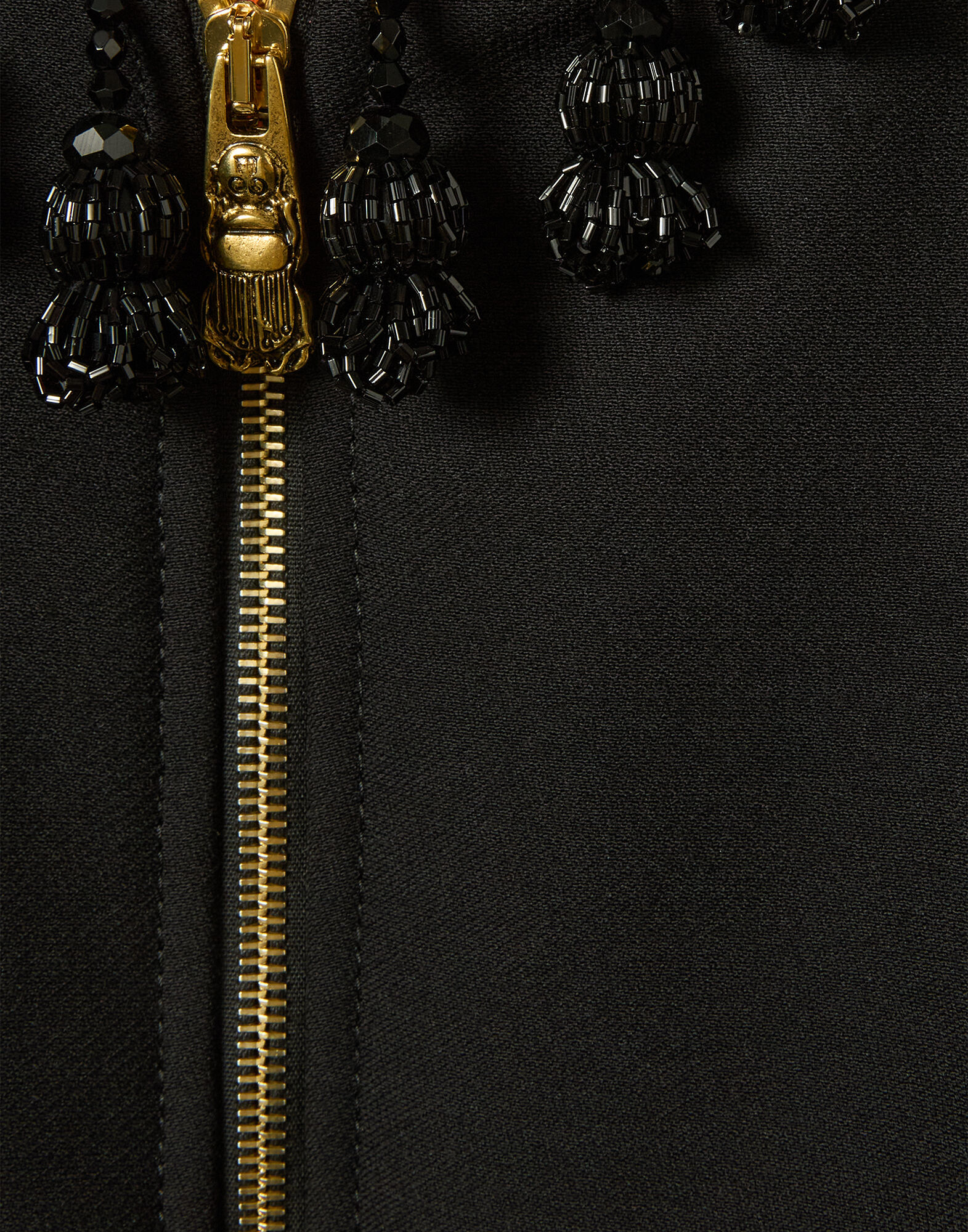 La DoubleJ Bon Bon Bomber Solid Black JAC0186WOL024SOLIDBL01