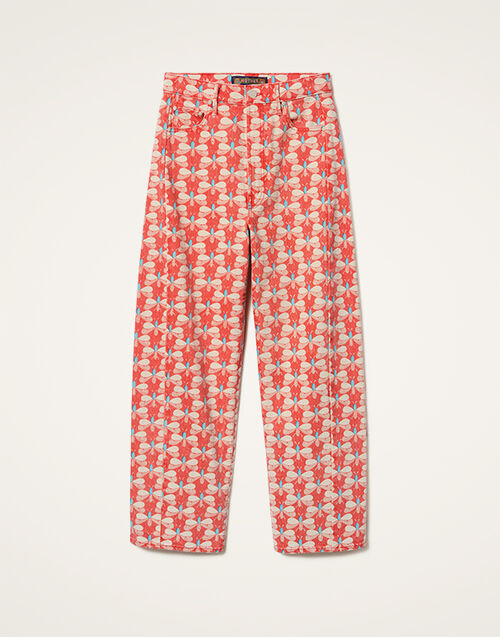 La DoubleJ The Half Pipe Jeans Pull My Petaltail Orange TRO0169DEN012PET03OR02