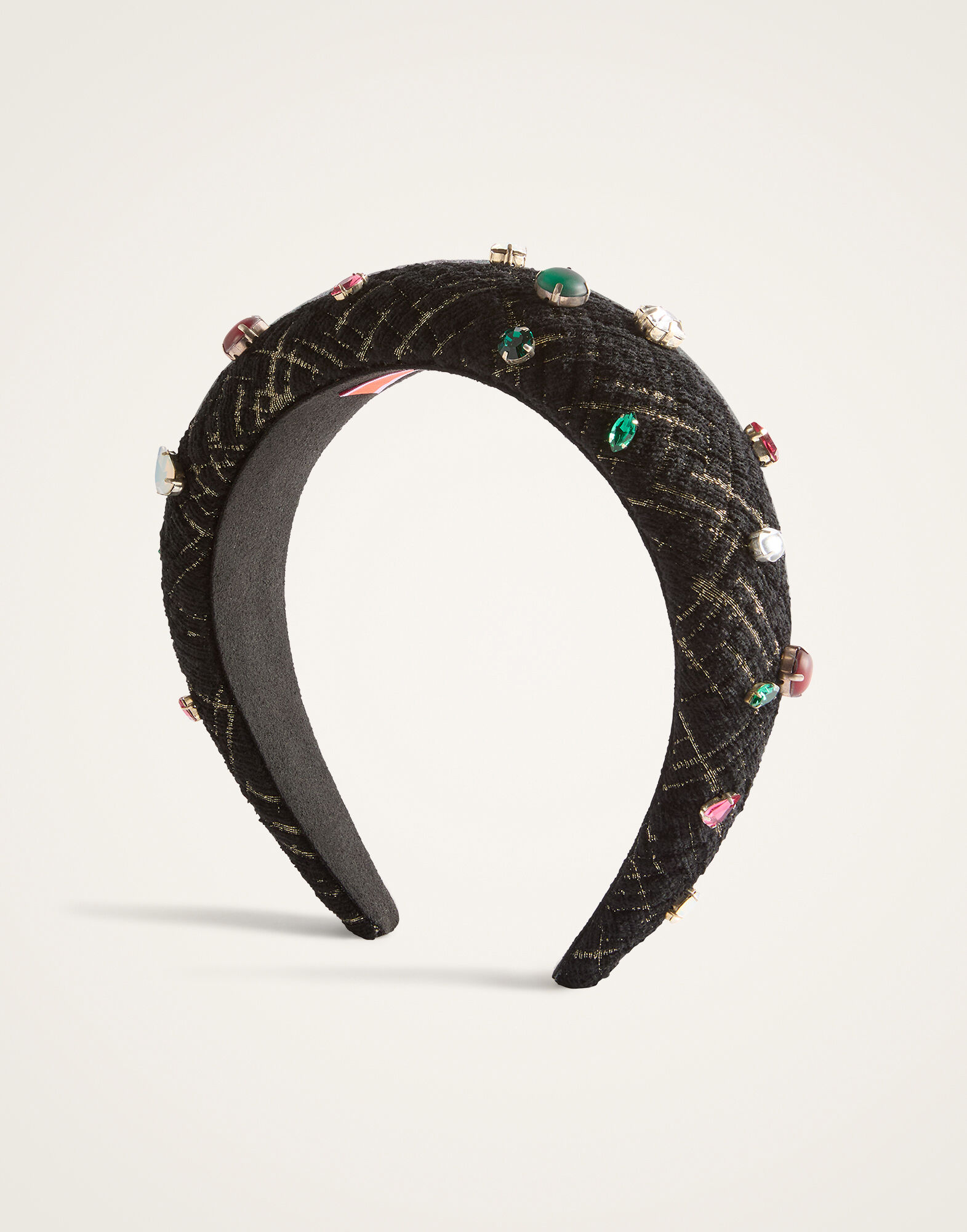 La DoubleJ Medici Headband Bicolor Black HEB0026WOL040BIC01BL01
